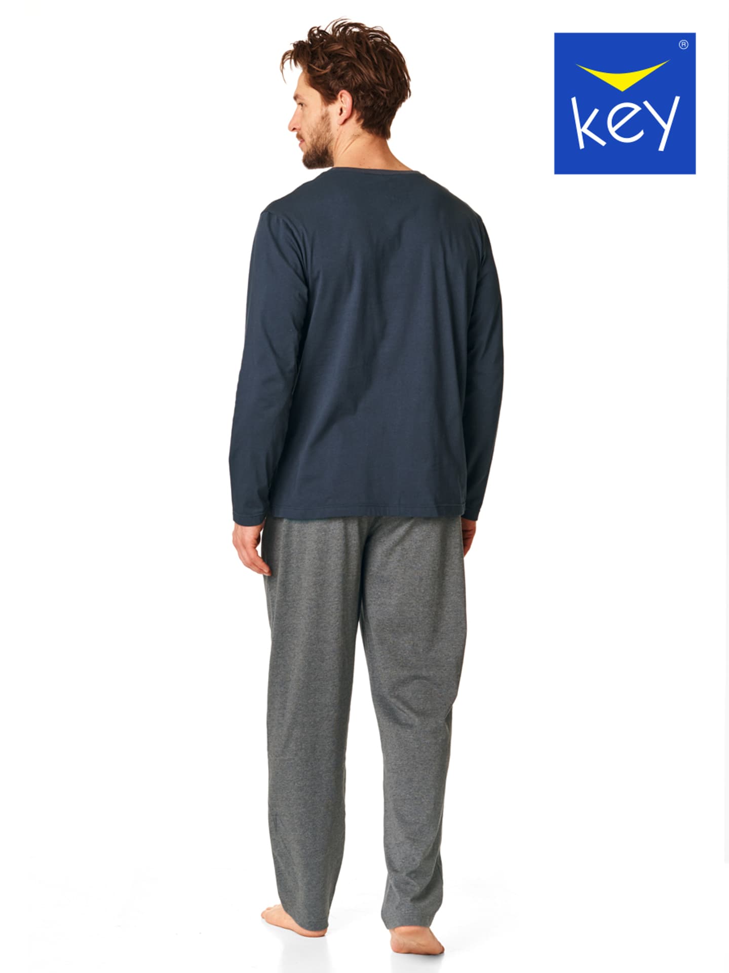 

PIŻAMA KEY MNS-862 B23 (kolor granat, rozmiar XL)