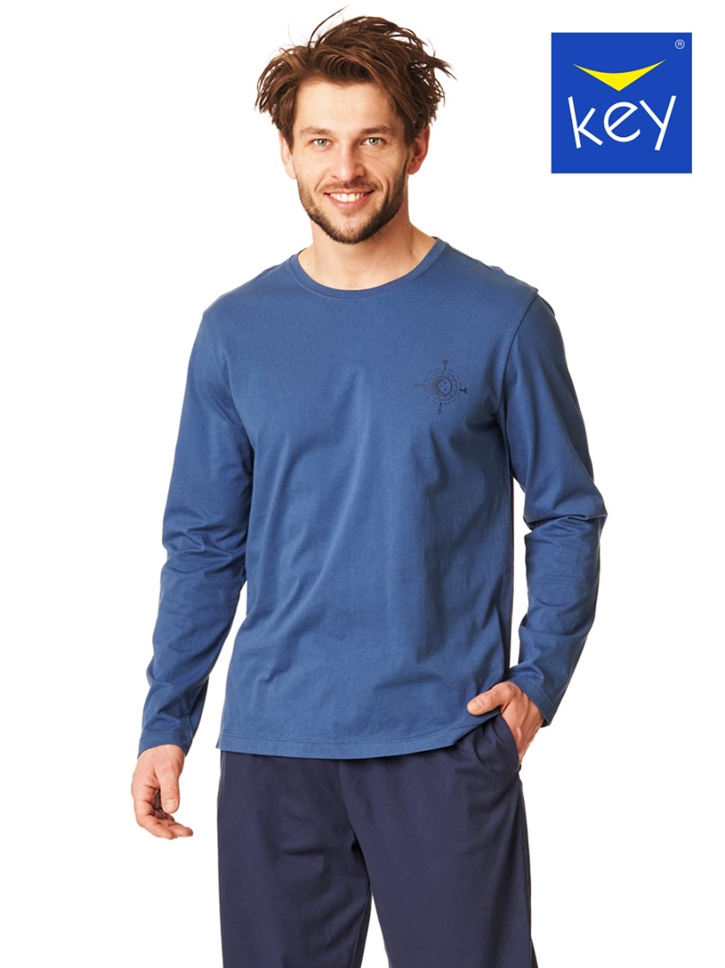 

PIŻAMA KEY MNS-866 B23 (kolor niebieski, rozmiar XXL)
