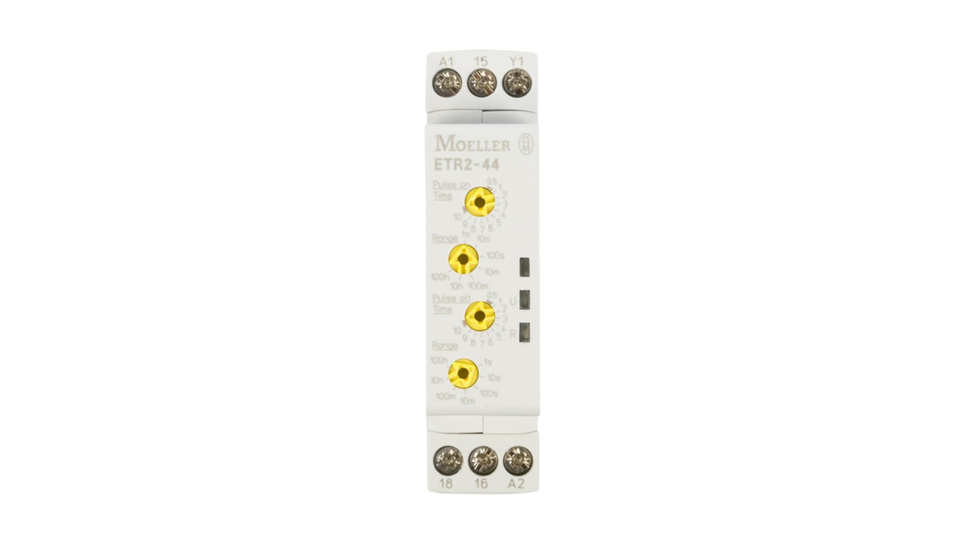 

Przekaźnik czasowy 1P 3A 0,05sek-100h 24-240V AC/DC migotanie, 2 czasy ,(ZAŁ-/WYŁ-czas zmienny) ETR2-44 262730, Zał-/wył-czas zmienny) etr2-44 26273