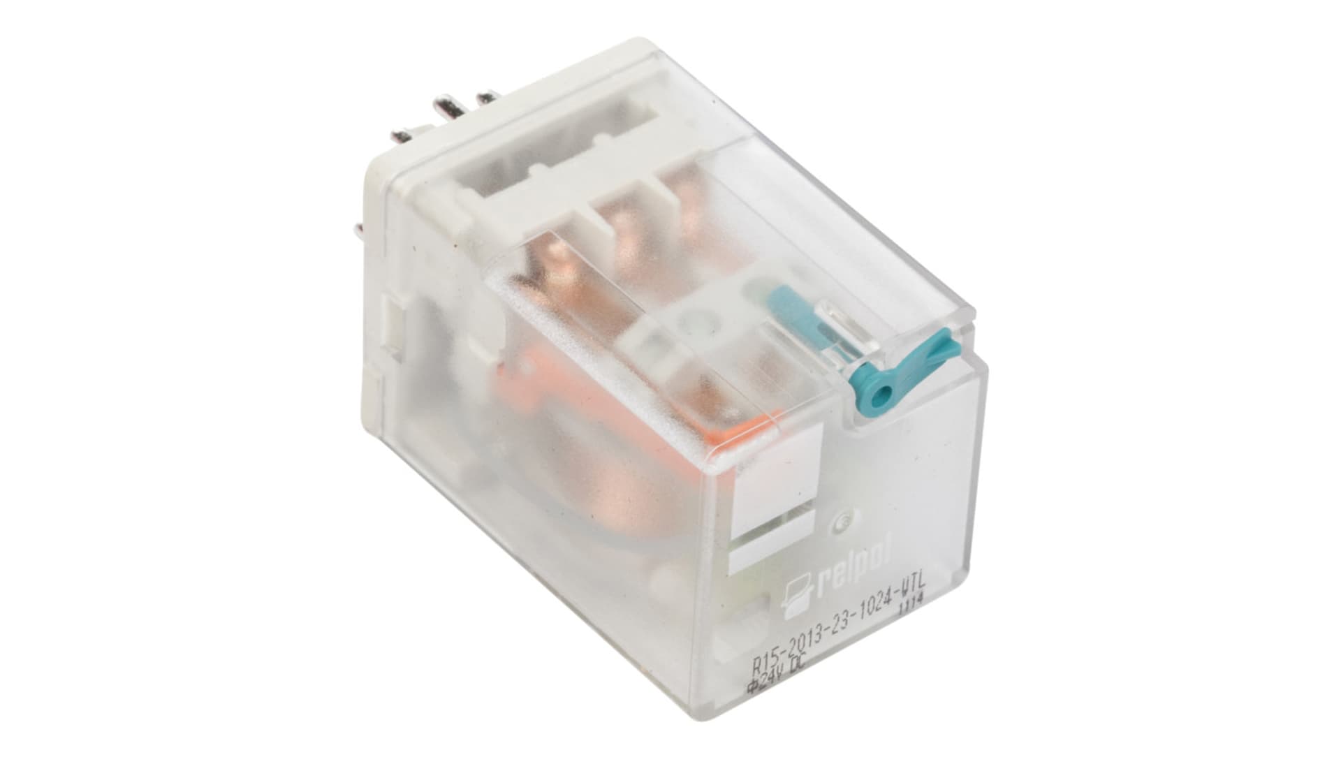 

Przekaźnik przemysłowy 3P 10A 24V DC AgNi R15-2013-23-1024-WTL 804597