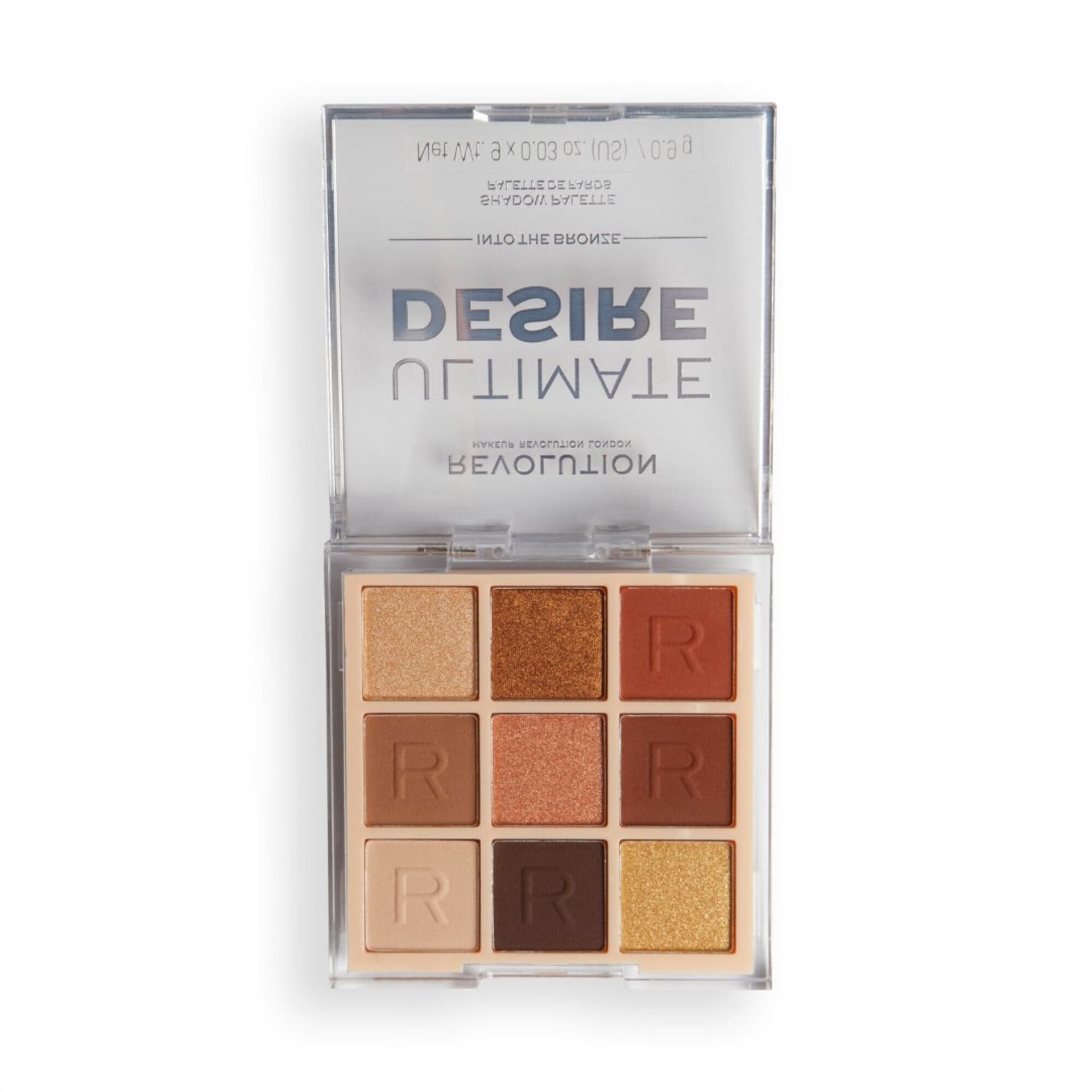 

Makeup Revolution Ultimate Desire Paletka Cieni do powiek (9) - Into The Bronze 1szt, 9) - into the bronze 1sz