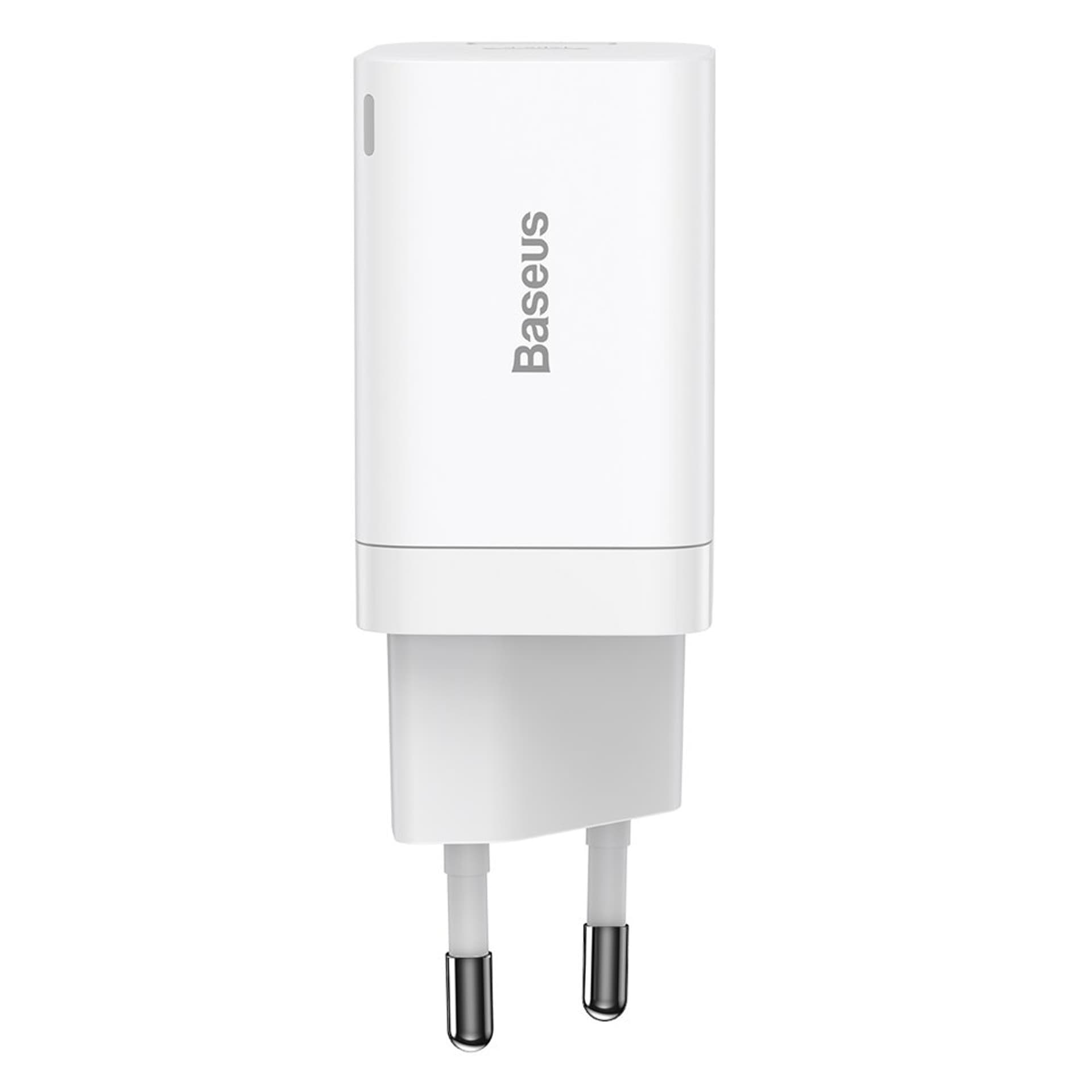 

Baseus Super Si Pro szybka ładowarka USB / USB Typ C 30W Power Delivery Quick Charge biały (CCSUPP-E02)