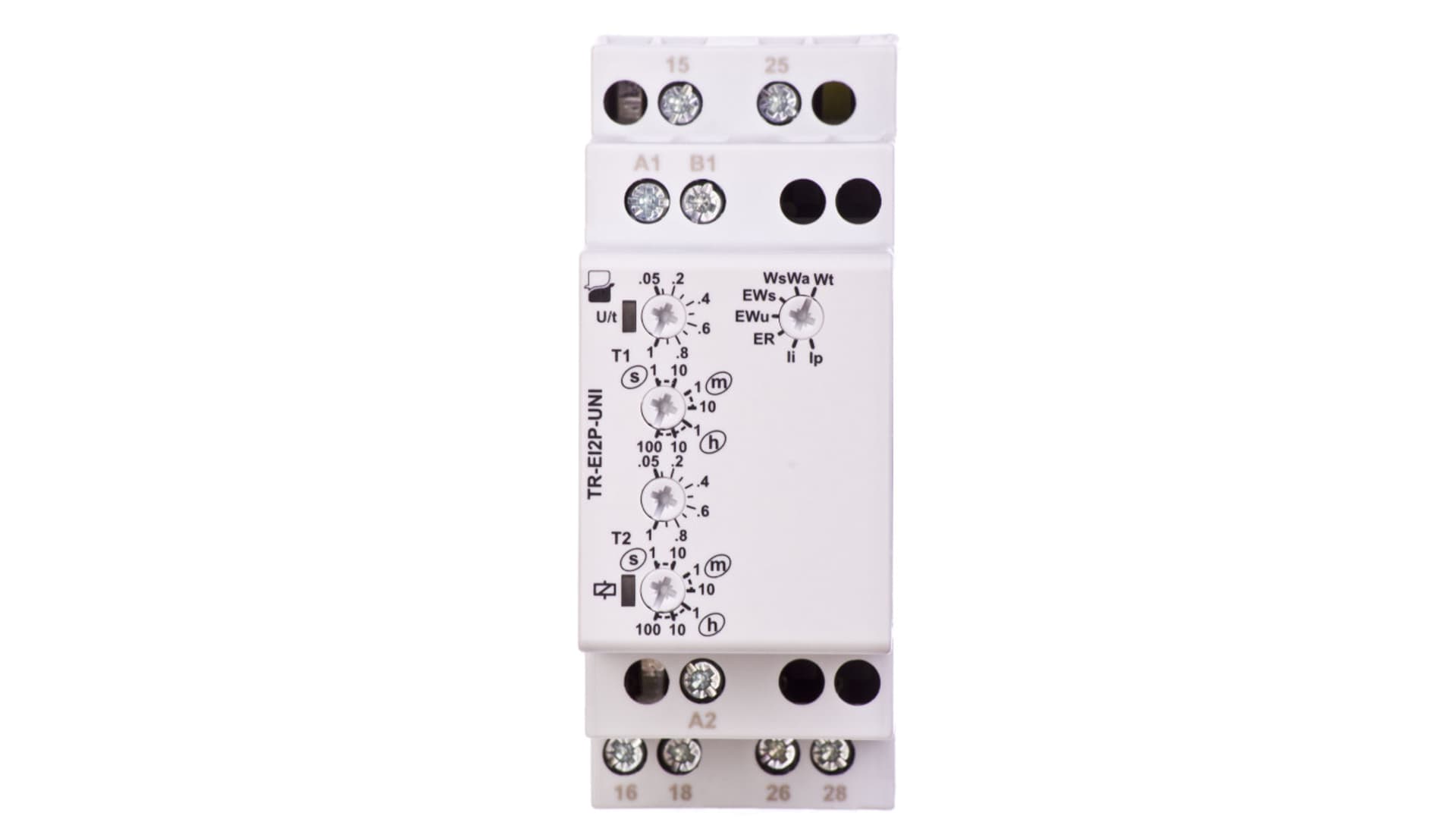 

Przekaźnik czasowy 2P 8A 1sek-100h 12-240V AC/DC wielofunkcyjny TR-EI2P-UNI 2613058
