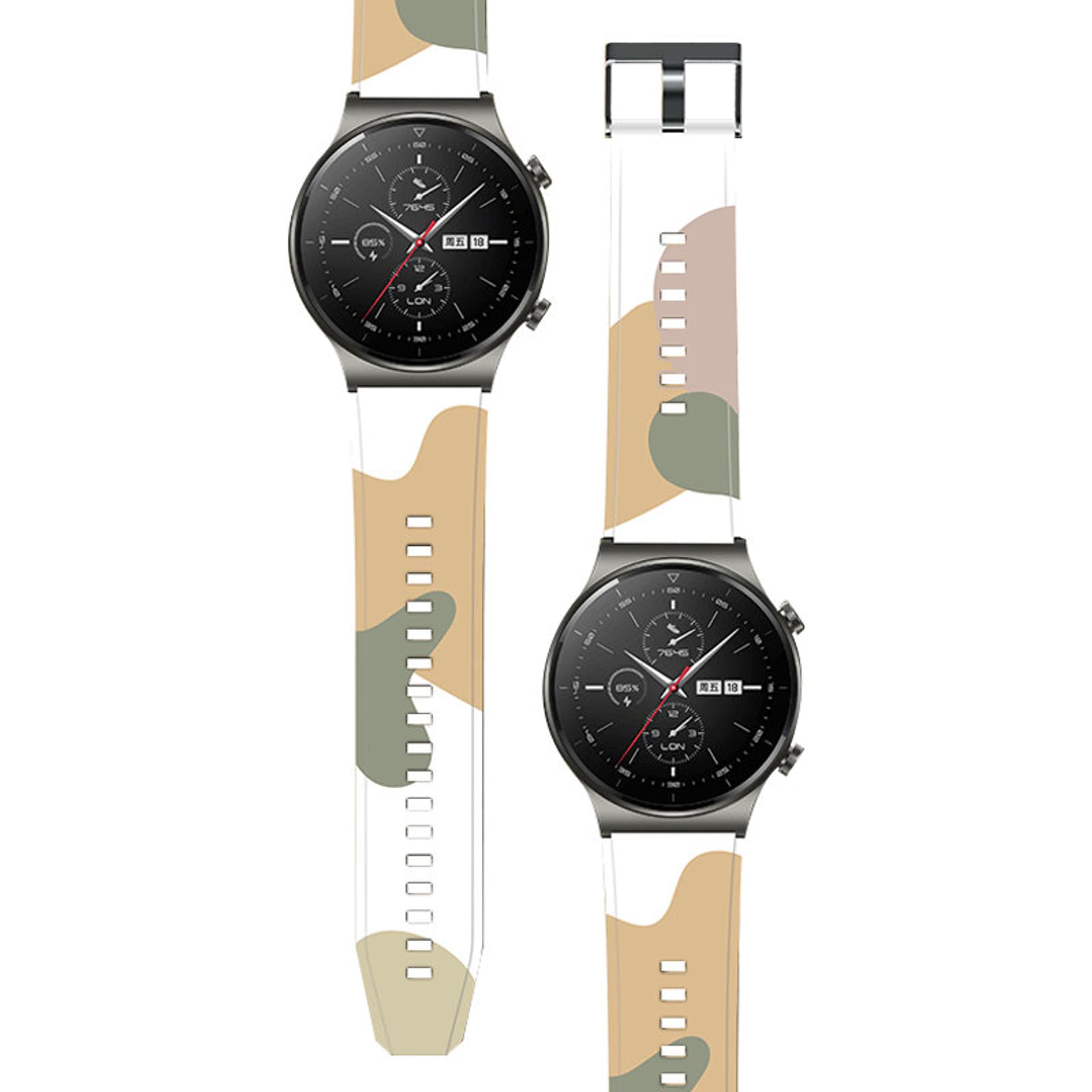 

Strap Moro opaska do Huawei Watch GT2 Pro silikonowy pasek bransoletka do zegarka wzór 7