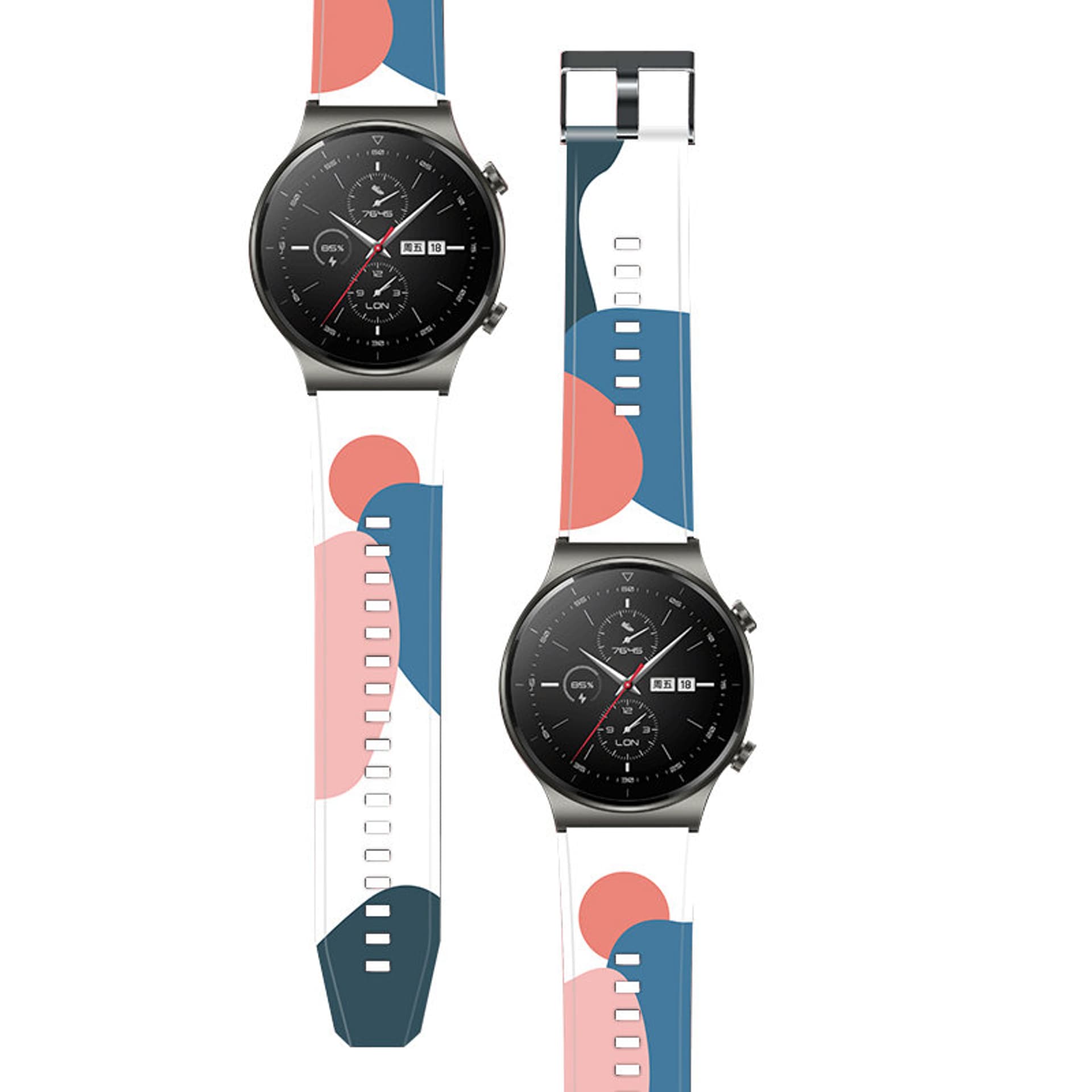 

Strap Moro opaska do Huawei Watch GT2 Pro silikonowy pasek bransoletka do zegarka wzór 11