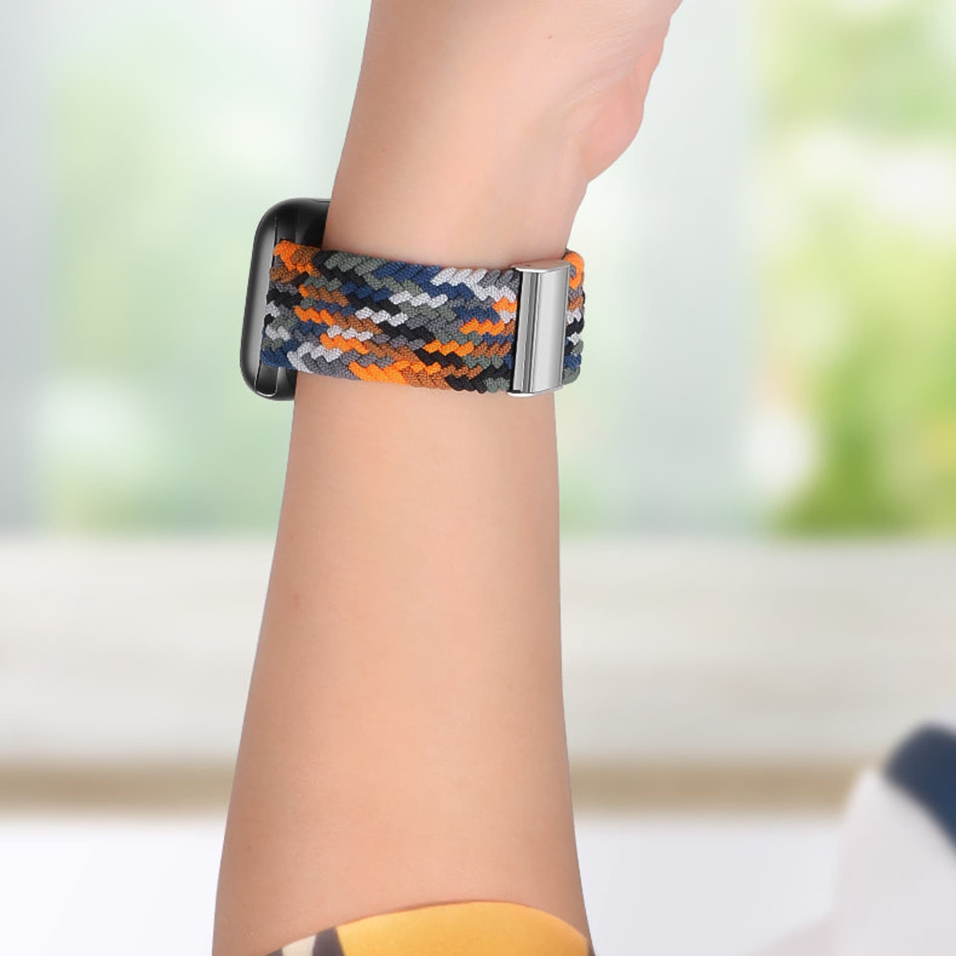 

Strap Fabric opaska do Watch Ultra / 8 / 7 / 6 / SE / 5 / 4 / 3 / 2 (49mm / 45mm / 44mm / 42mm) pleciony materiałowy pasek bransoletka do zegarka wzór 3