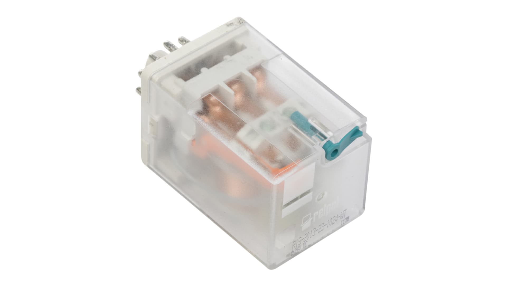 

Przekaźnik przemysłowy 3P 10A 24V DC AgNi R15-2013-23-1024-WT 802846