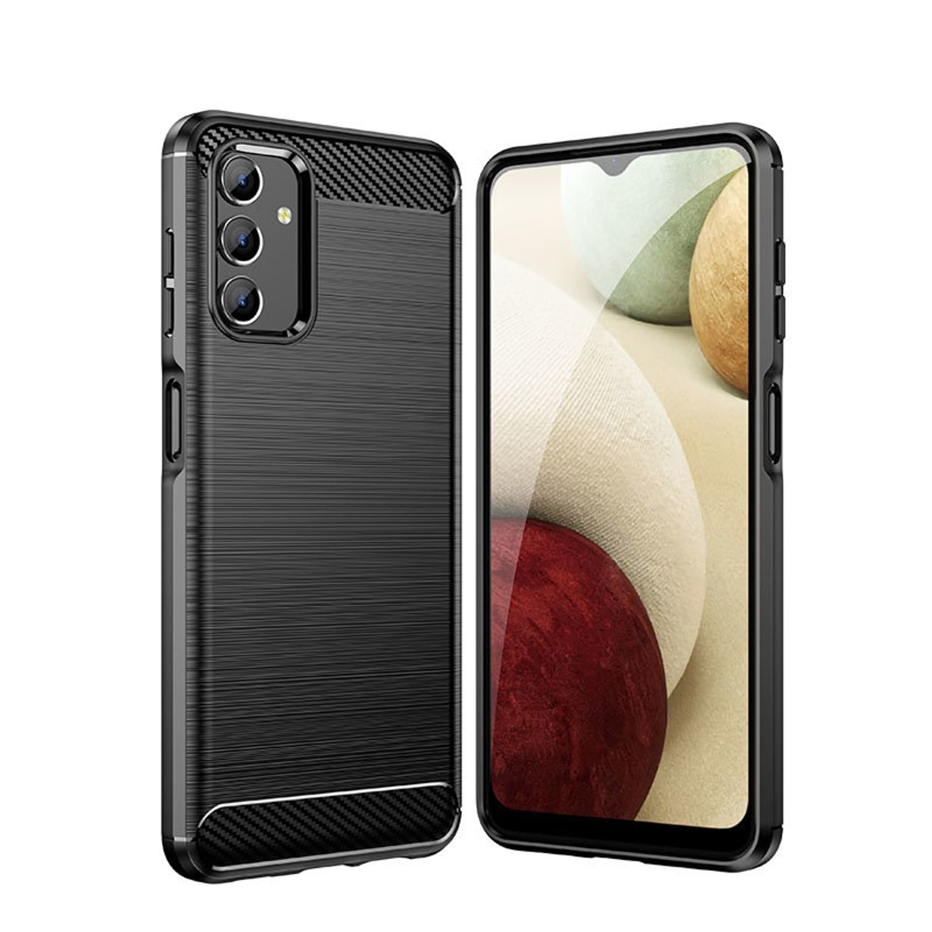 

Carbon Case elastyczne etui pokrowiec Samsung Galaxy A13 5G czarny