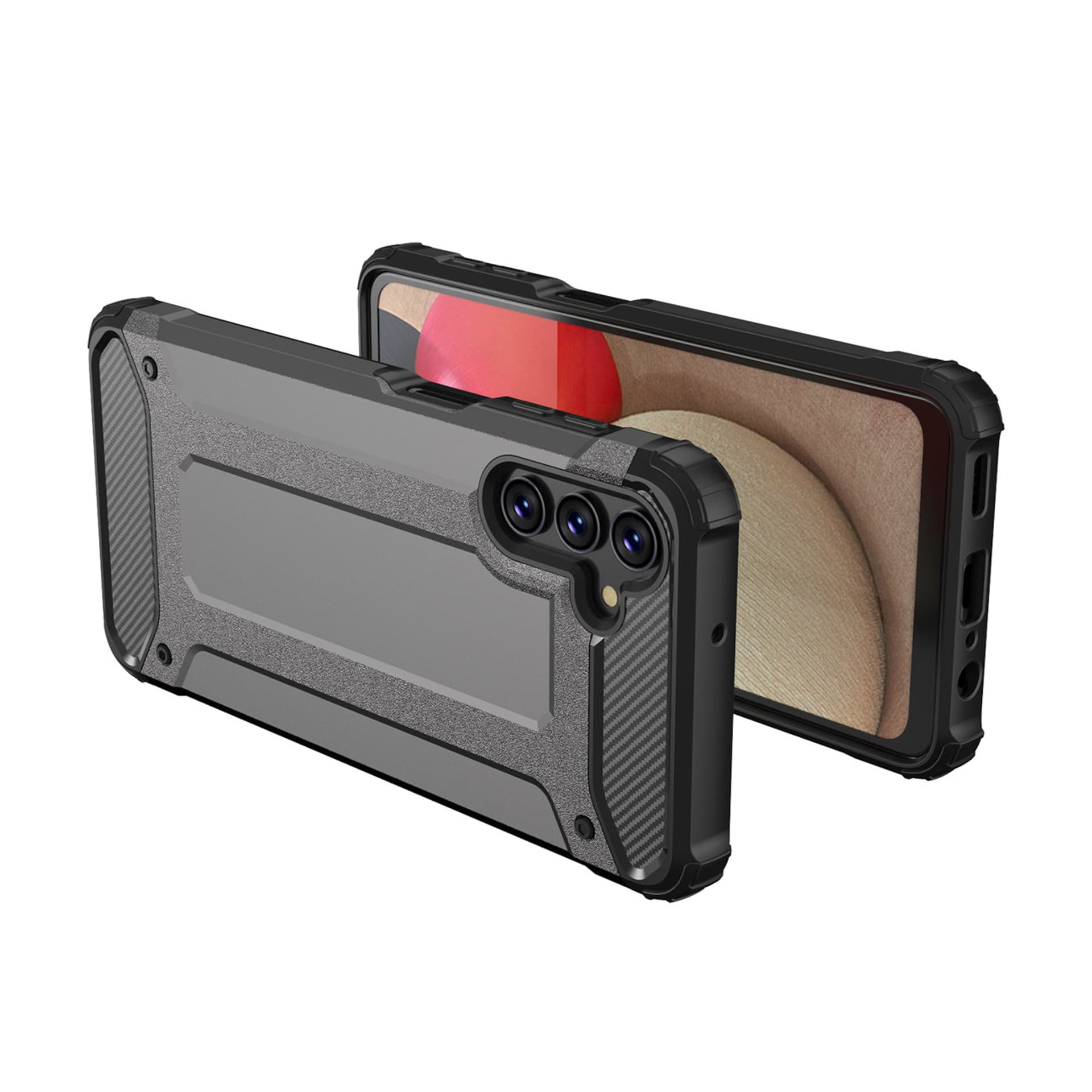 

Hybrid Armor pancerne hybrydowe etui pokrowiec Samsung Galaxy A13 5G czarny