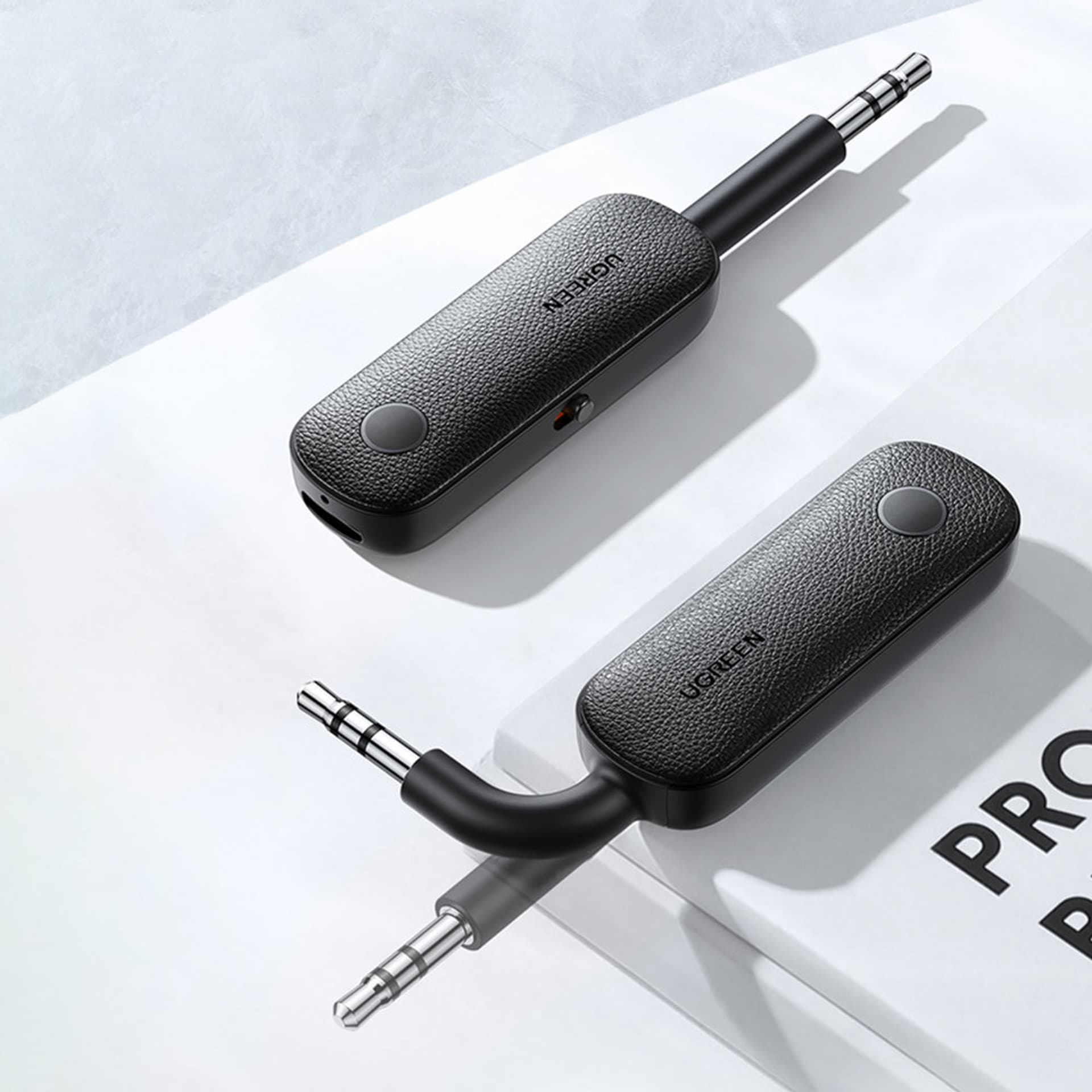 

Ugreen odbiornik nadajnik bluetooth mini jack 3,5mm czarny (CM403)
