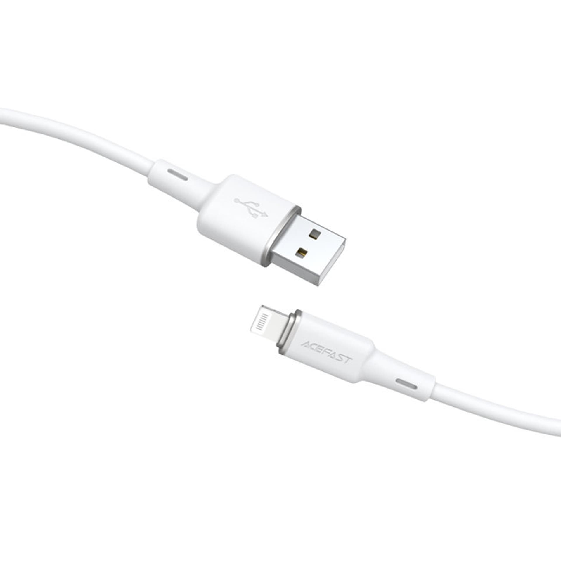 

Acefast kabel MFI USB - Lightning 1,2m, 2,4A biały (C2-02 white)