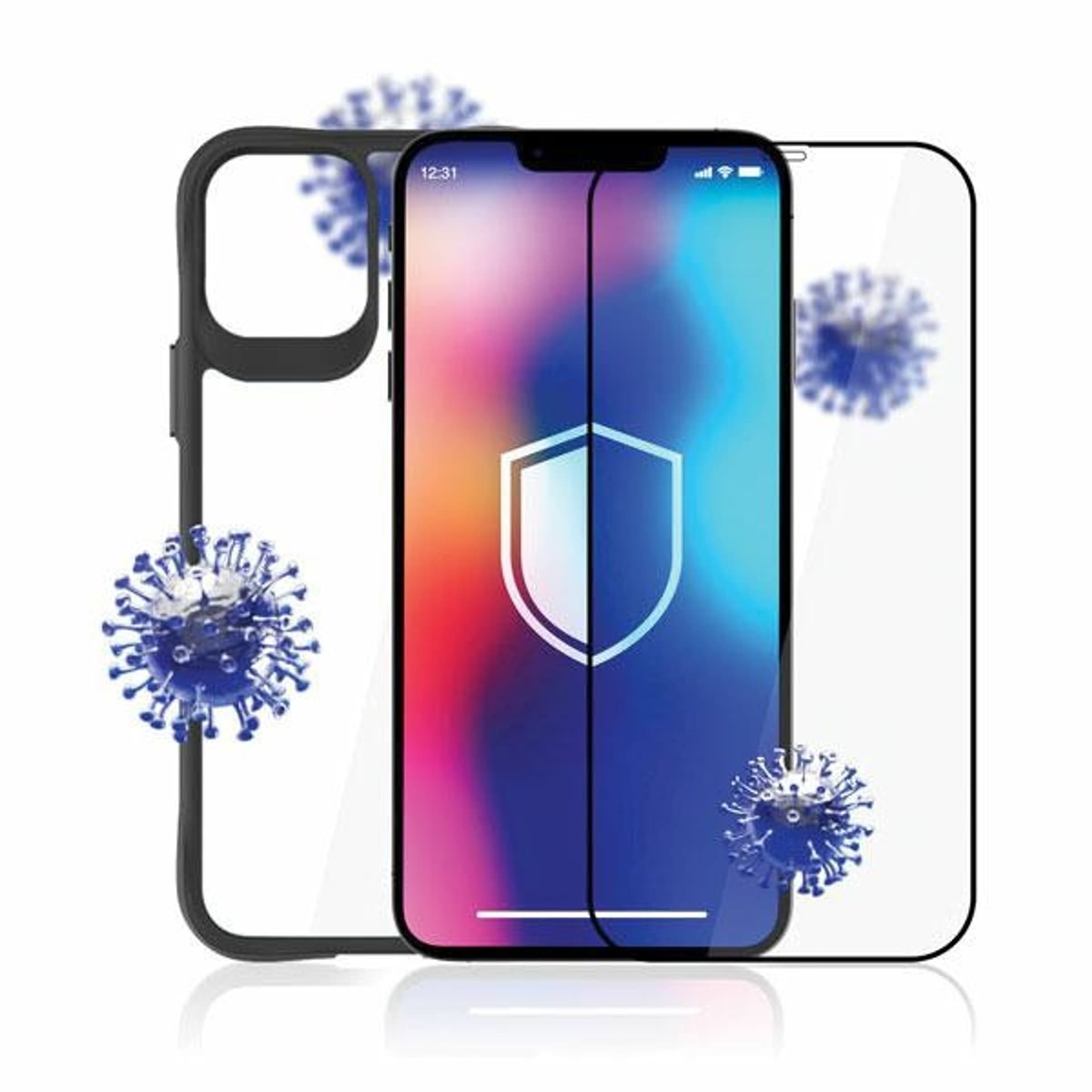 

3MK Comfort Set 4in1 iPhone 11 / Xr 6.1" Zestaw akcesoriów ochronnych 4w1