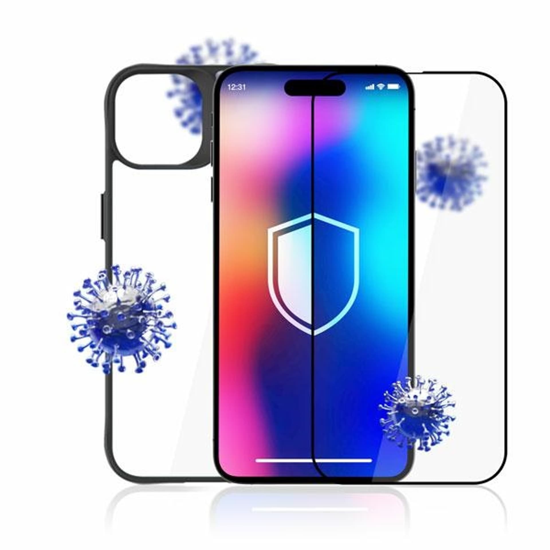 

3MK Comfort Set 4in1 iPhone 14 Pro 6.1" Zestaw akcesoriów ochronnych 4w1