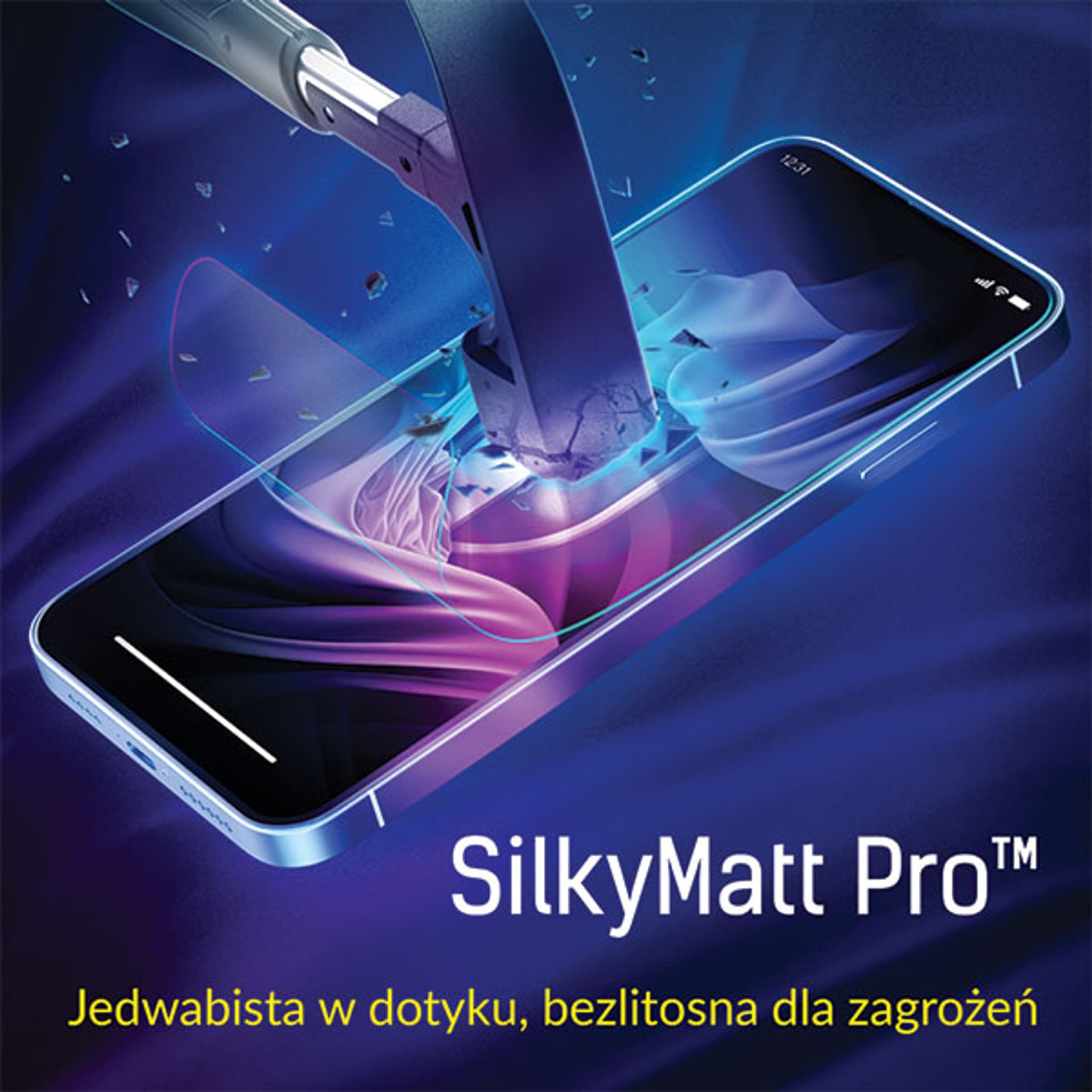 

3MK Silky Matt Pro iPhone 12/12 Pro 6.1" Matowa folia ochronna