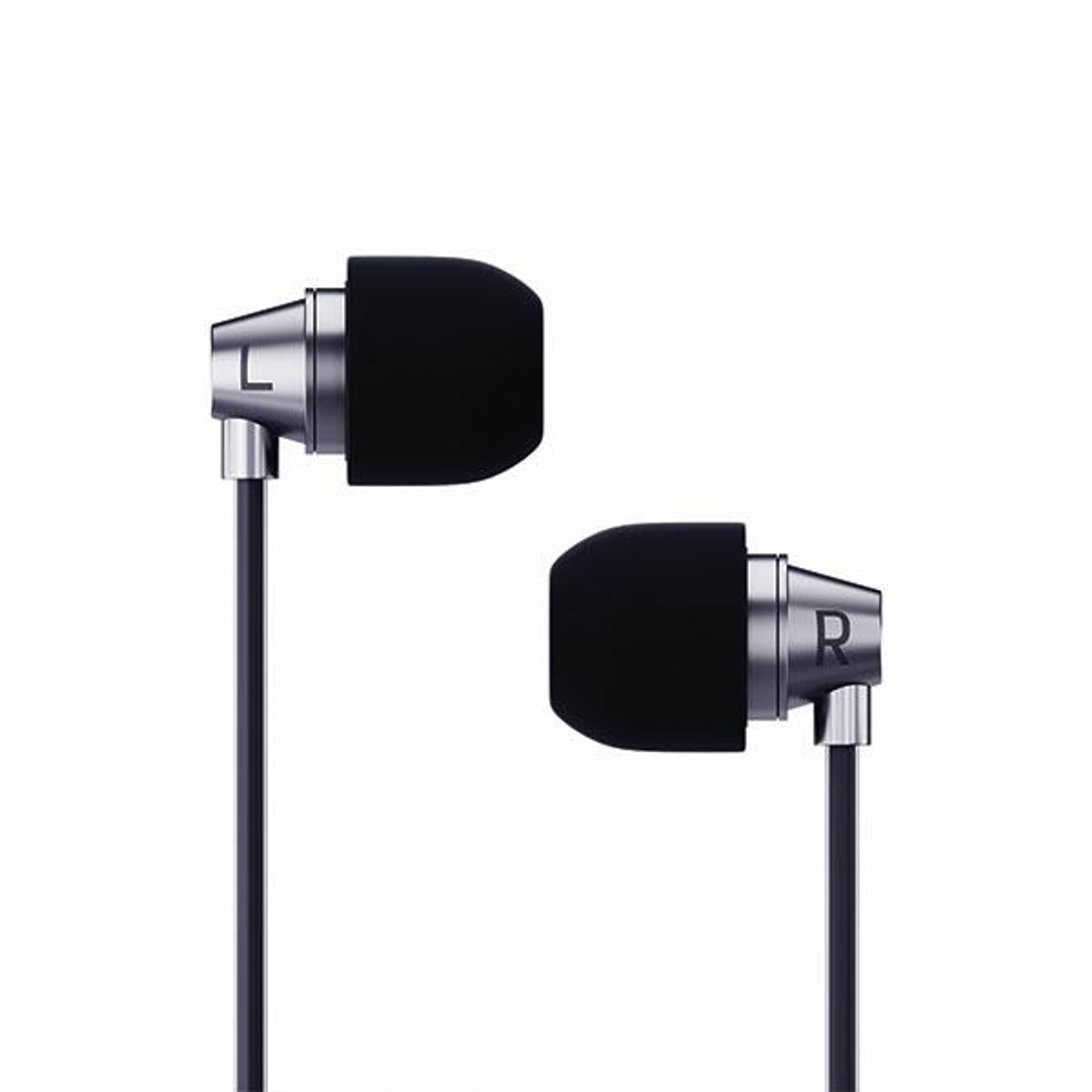 

3MK Wired Earphones Jack 3,5 mm słuchawki douszne czarny/black Jack 3,5mm