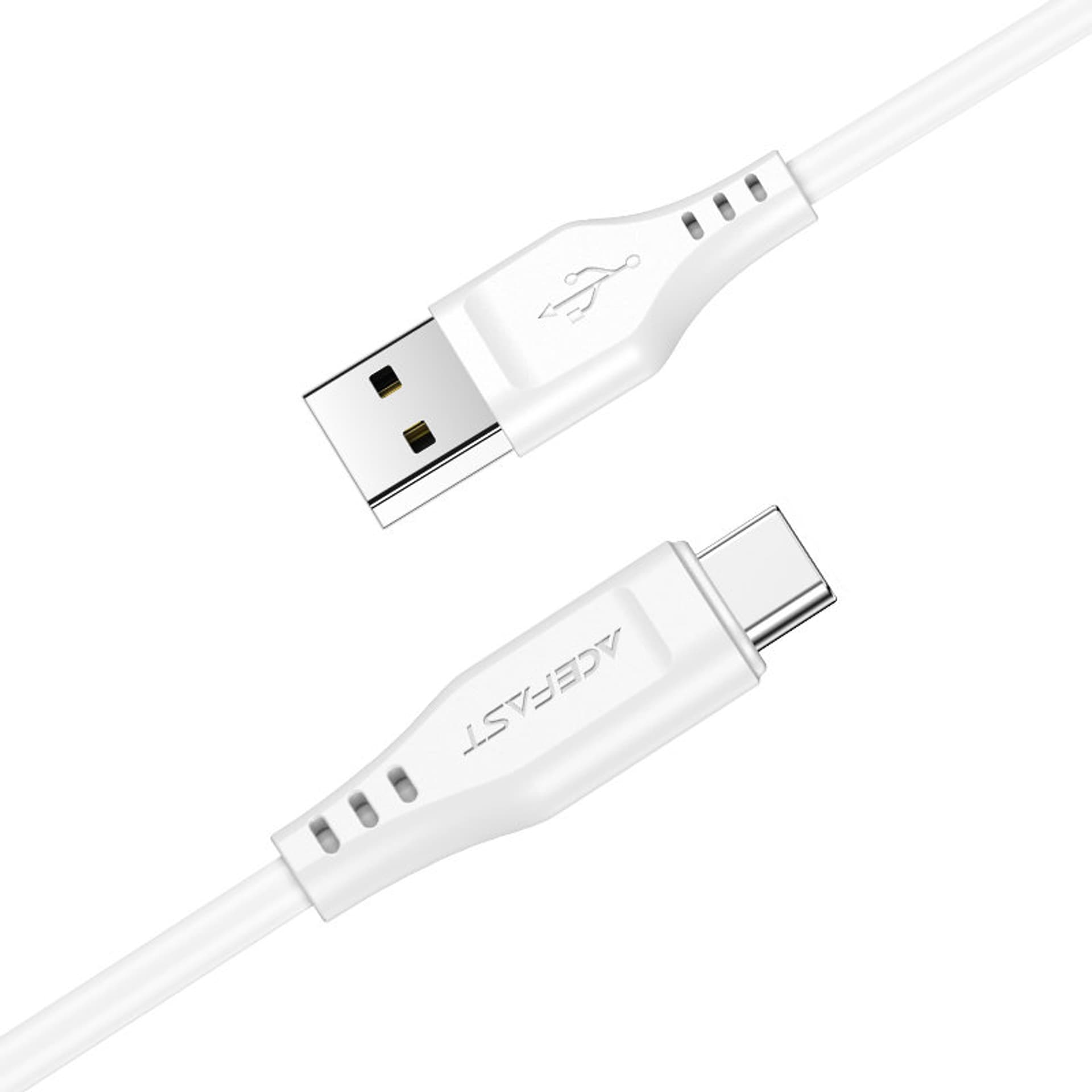 

Acefast kabel USB - USB Typ C 1,2m, 3A biały (C3-04 white)