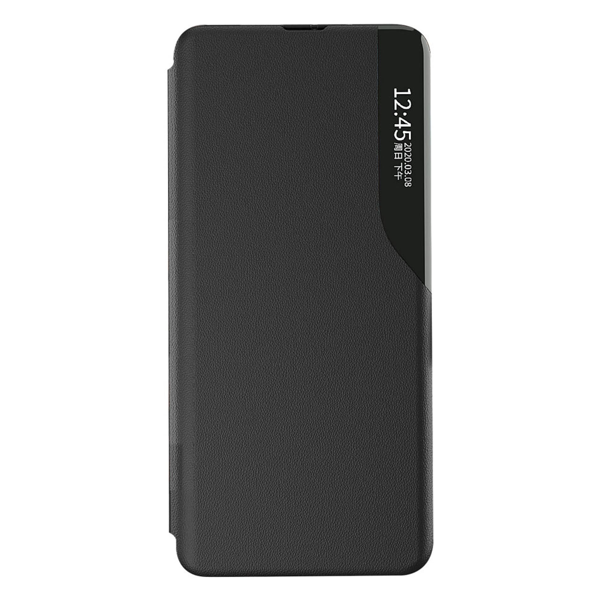 

Eco Leather View Case elegancki futerał etui z klapką i funkcją podstawki Xiaomi Redmi Note 11T 5G / Redmi Note 11S 5G / Poco M4 Pro 5G czarny
