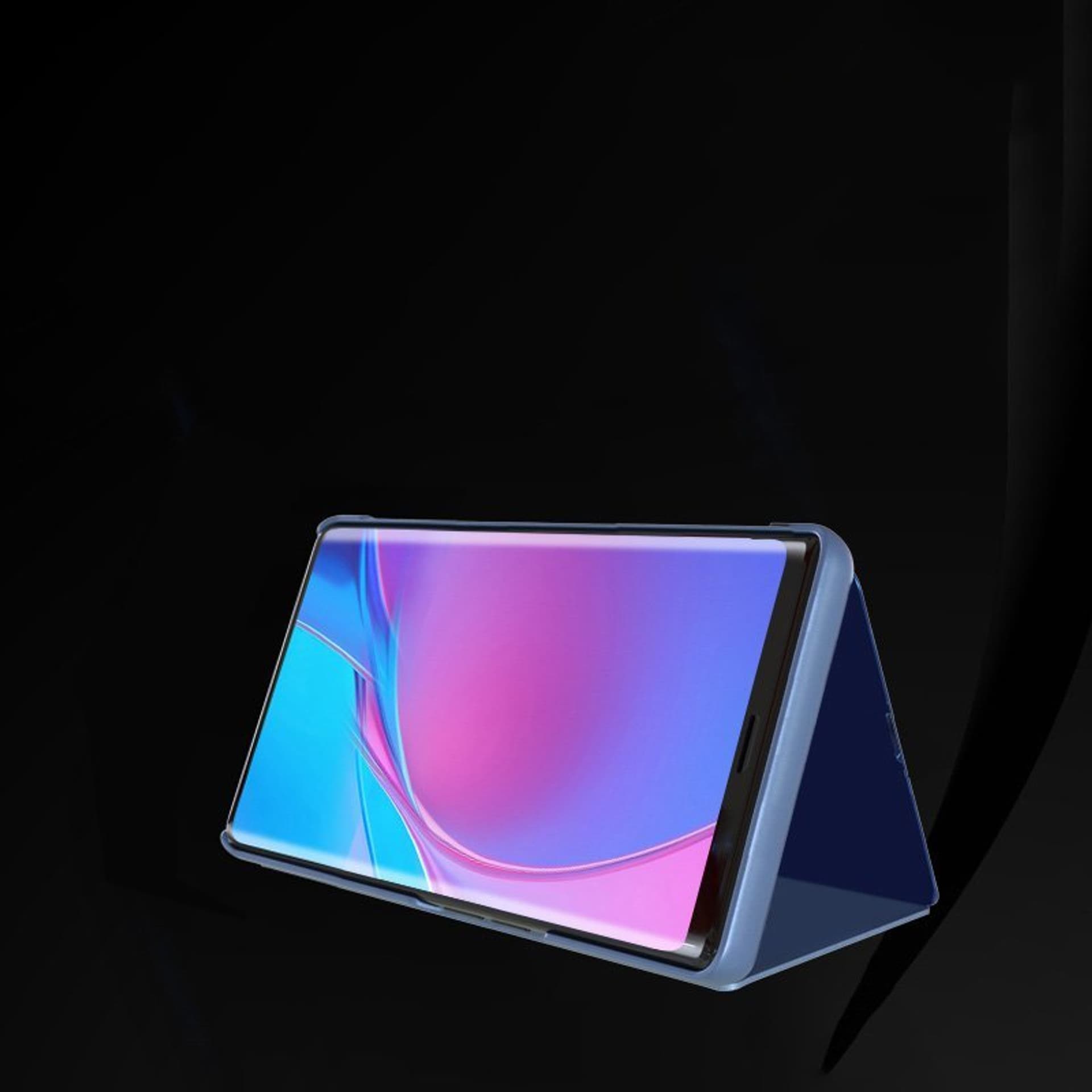 

Clear View Case futerał etui z klapką Xiaomi Redmi Note 11 Pro+ 5G (China) / 11 Pro 5G (China) / Mi11i HyperCharge / Poco X4 NFC 5G niebieski, China) / mi11i hypercharge / poco x4 nfc 5g niebiesk