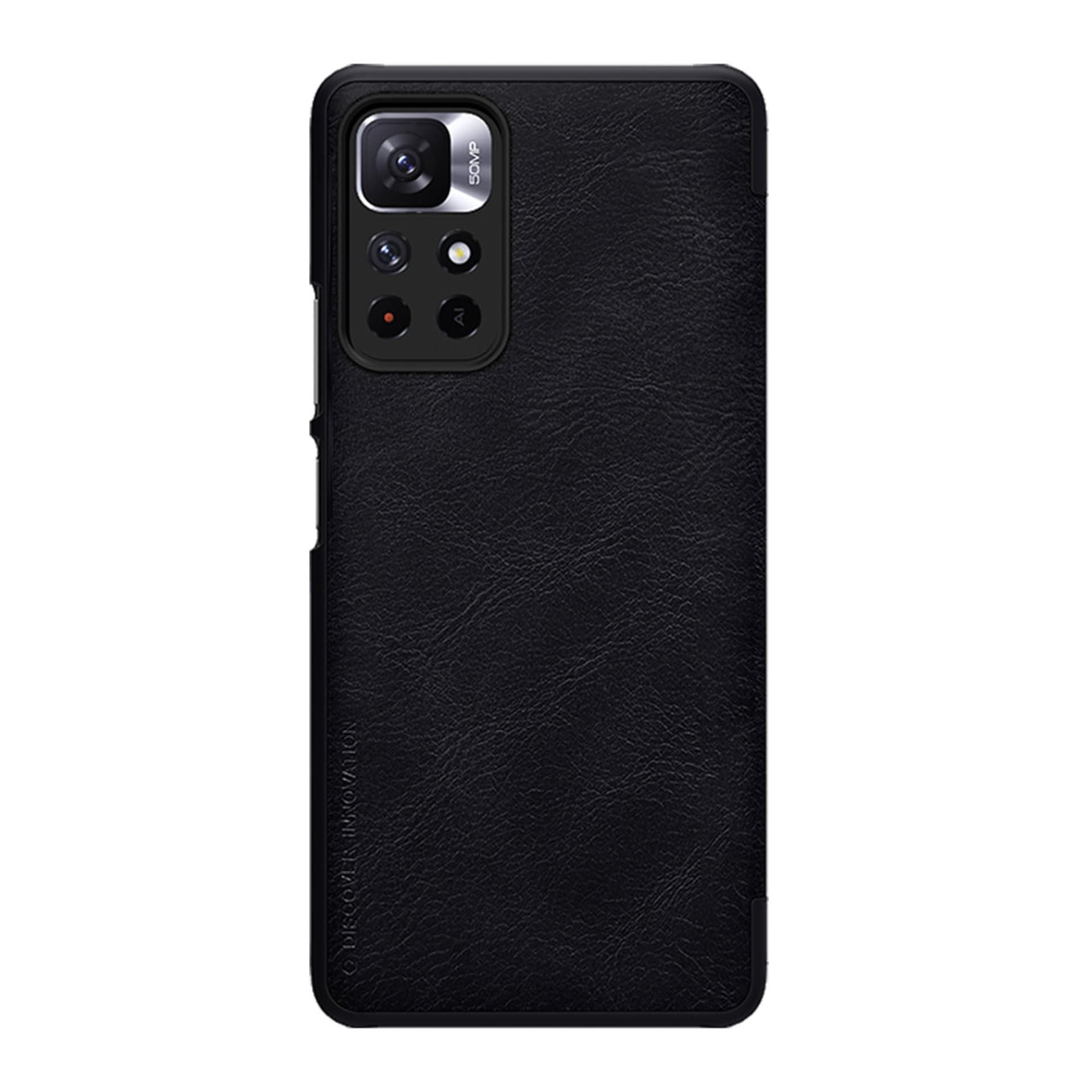 

Nillkin Qin Case etui do Xiaomi Redmi Note 11T 5G / Note 11S 5G / Note 11 5G (China) / Poco M4 Pro 5G osłona na aparat kabura pokrowiec obudowa z klapką czarny, China) / poco m4 pro 5g osłona na aparat kabura pokrowiec obudowa z klapką czarn