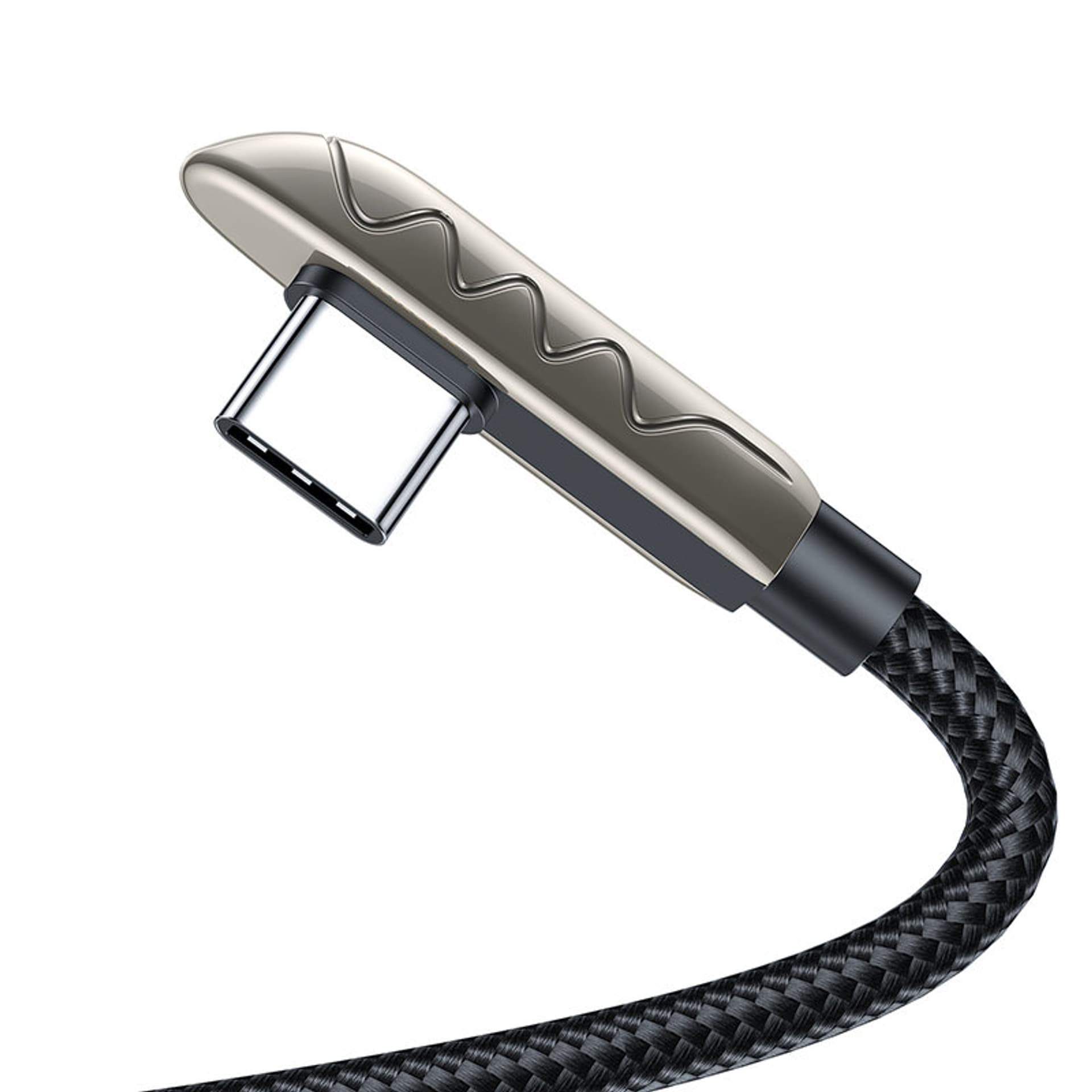 

Joyroom gamingowy kabel USB - USB Typ C do ładowania / transmisji danych 3A 1,2m srebrny (S-1230K3)
