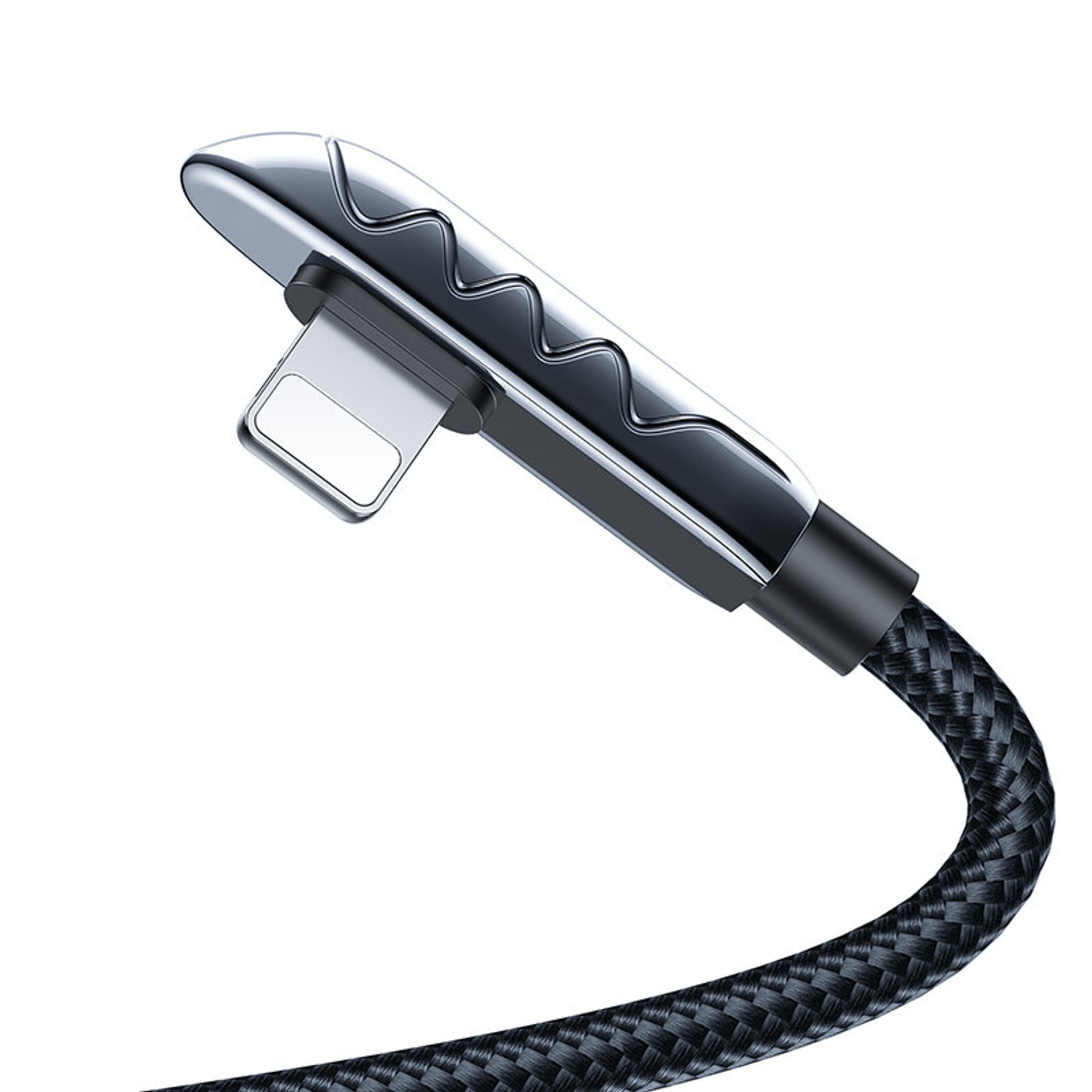 

Joyroom gamingowy kabel USB - Lightning do ładowania / transmisji danych 2,4A 1,2m czarny (S-1230K3)