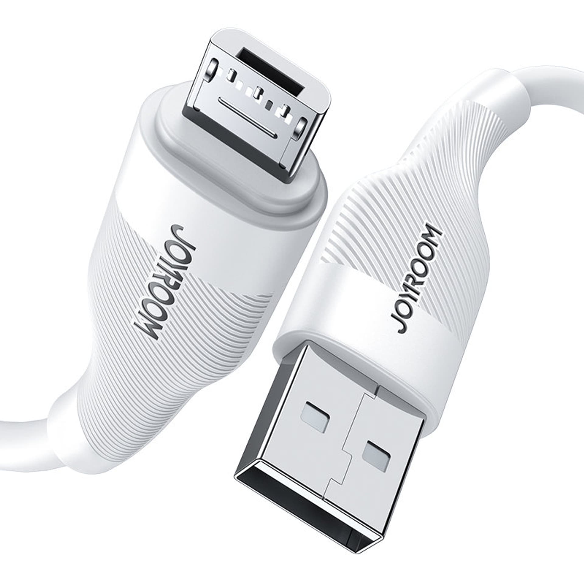 

Joyroom kabel USB - micro USB do ładowania / transmisji danych 3A 1m biały (S-1030M12)