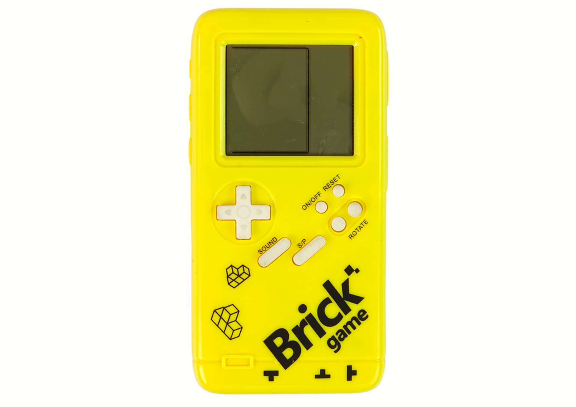 

Gra Konsola Brick Game Żółta.