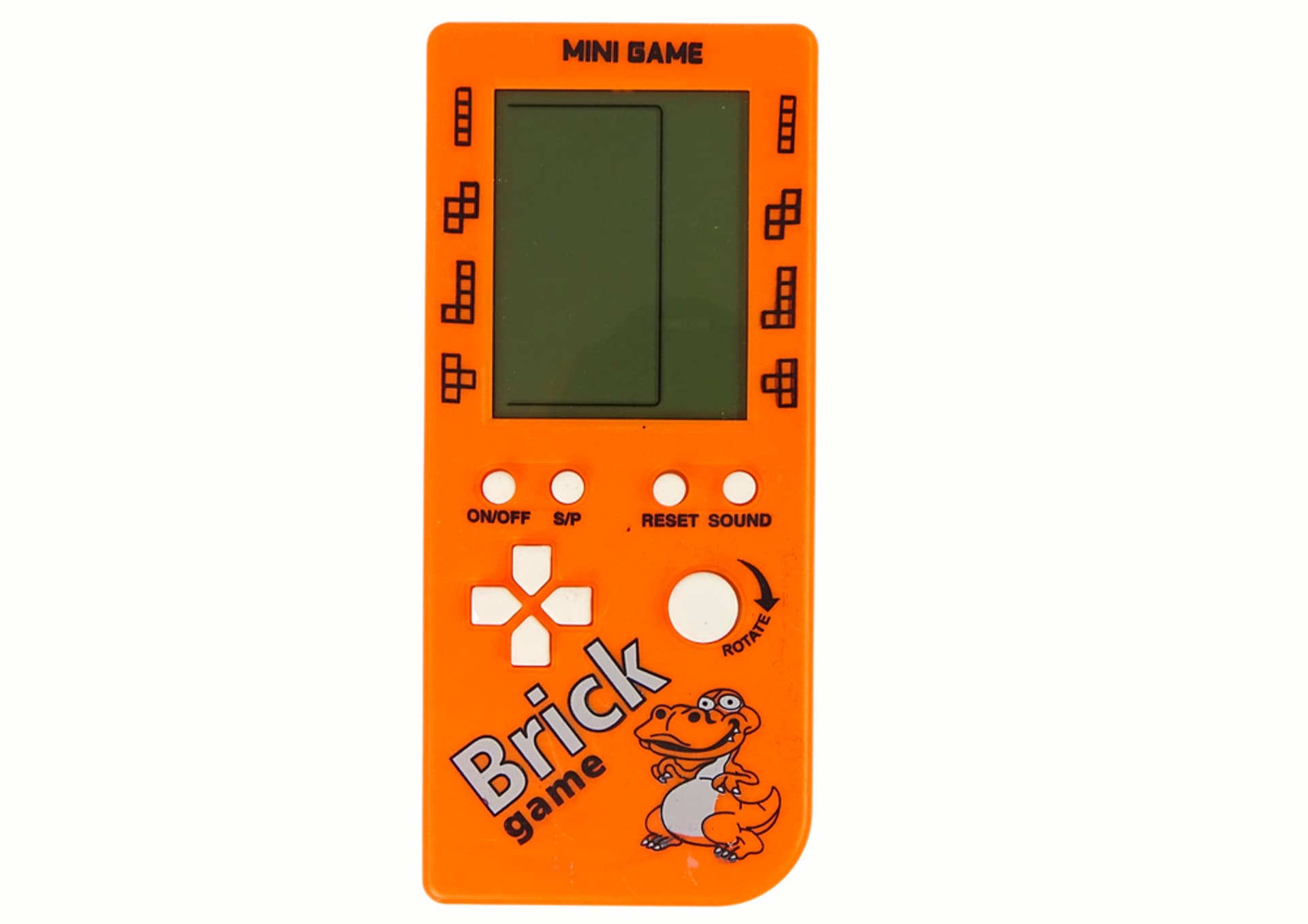 

Gra Konsola Brick Game Pomarańczowa.