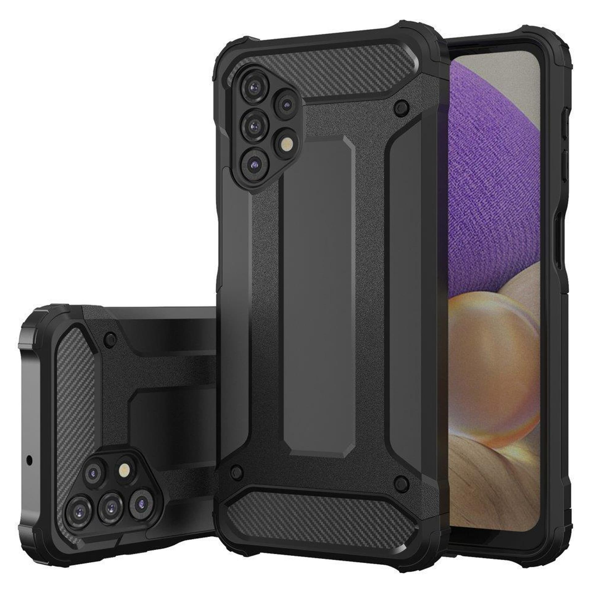 

Hybrid Armor pancerne hybrydowe etui pokrowiec Samsung Galaxy A53 5G niebieski