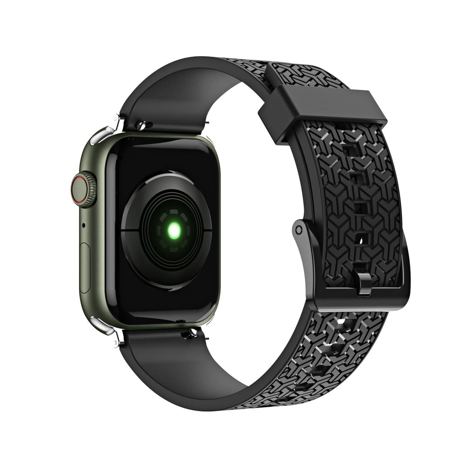 

Watch Strap Y pasek do Apple Watch 7 / 6 / 5 / 4 / 3 / 2 / SE (41 / 40 / 38mm) opaska bransoleta do zegarka czarny, 41 / 40 / 38mm) opaska bransoleta do zegarka czarn