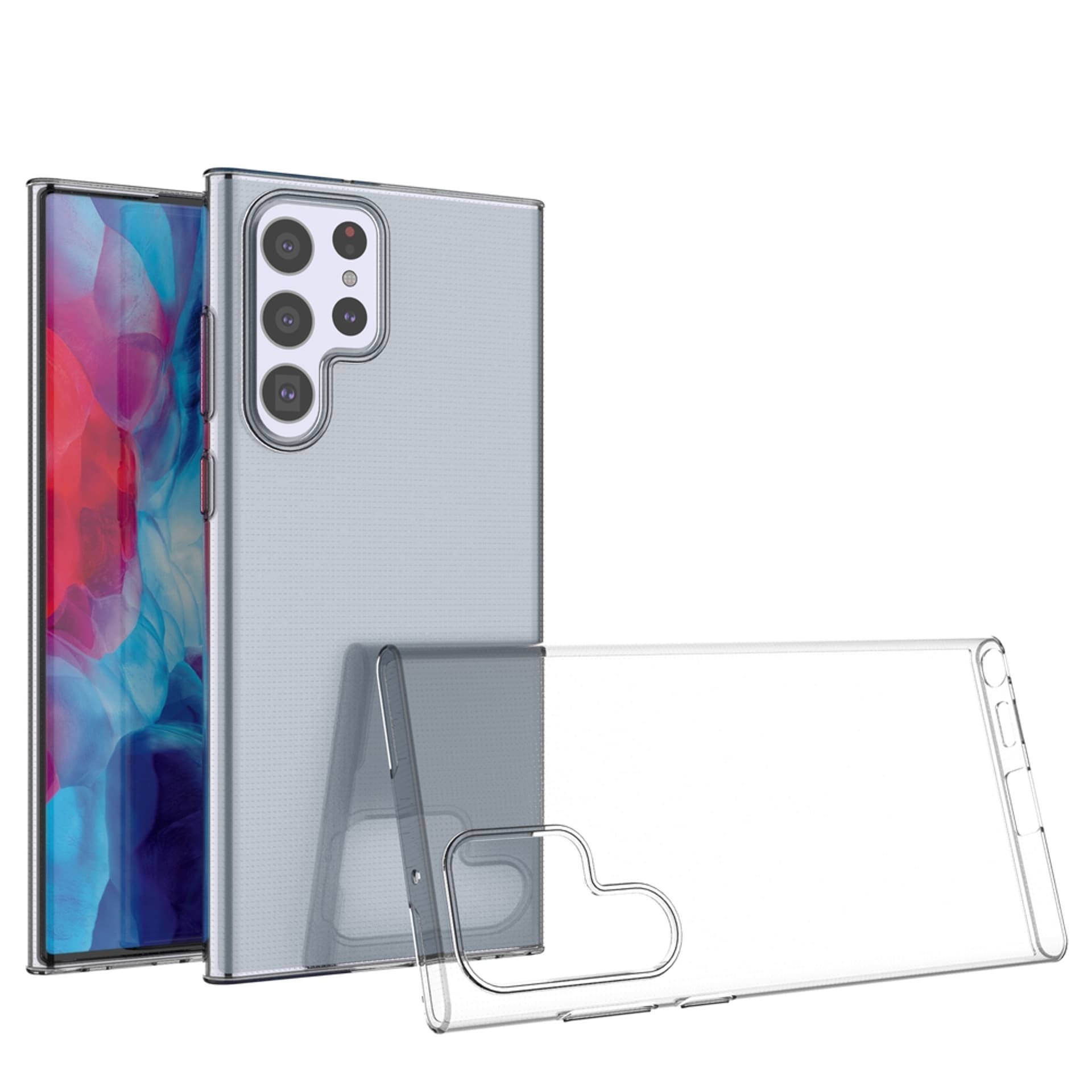 

Żelowy pokrowiec etui Ultra Clear 0.5mm Samsung Galaxy S22 Ultra przezroczysty