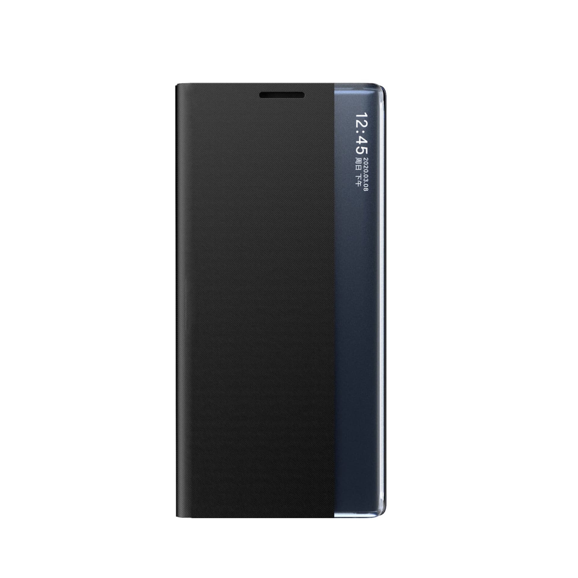

New Sleep Case etui do Samsung Galaxy S23 Ultra pokrowiec z klapką podstawka czarne