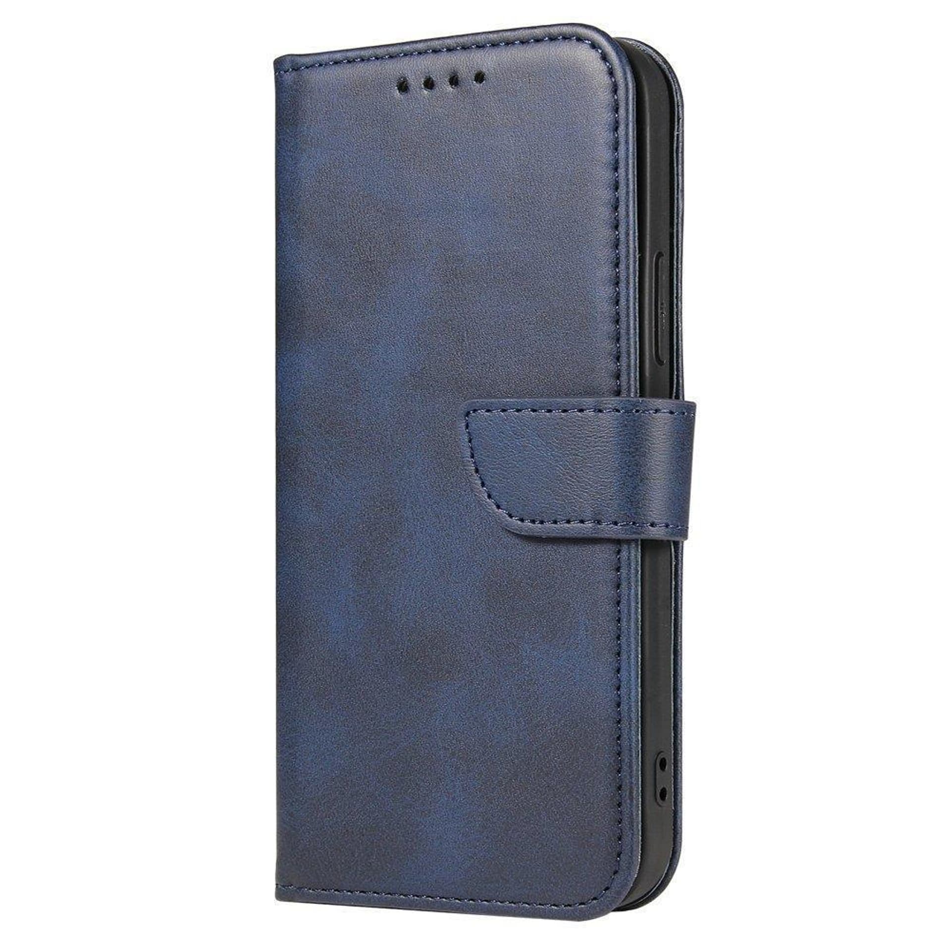 

Magnet Case elegancki futerał etui pokrowiec z klapką i funkcją podstawki Xiaomi Redmi Note 11 Pro+ 5G / 11 Pro 5G / 11 Pro niebieski