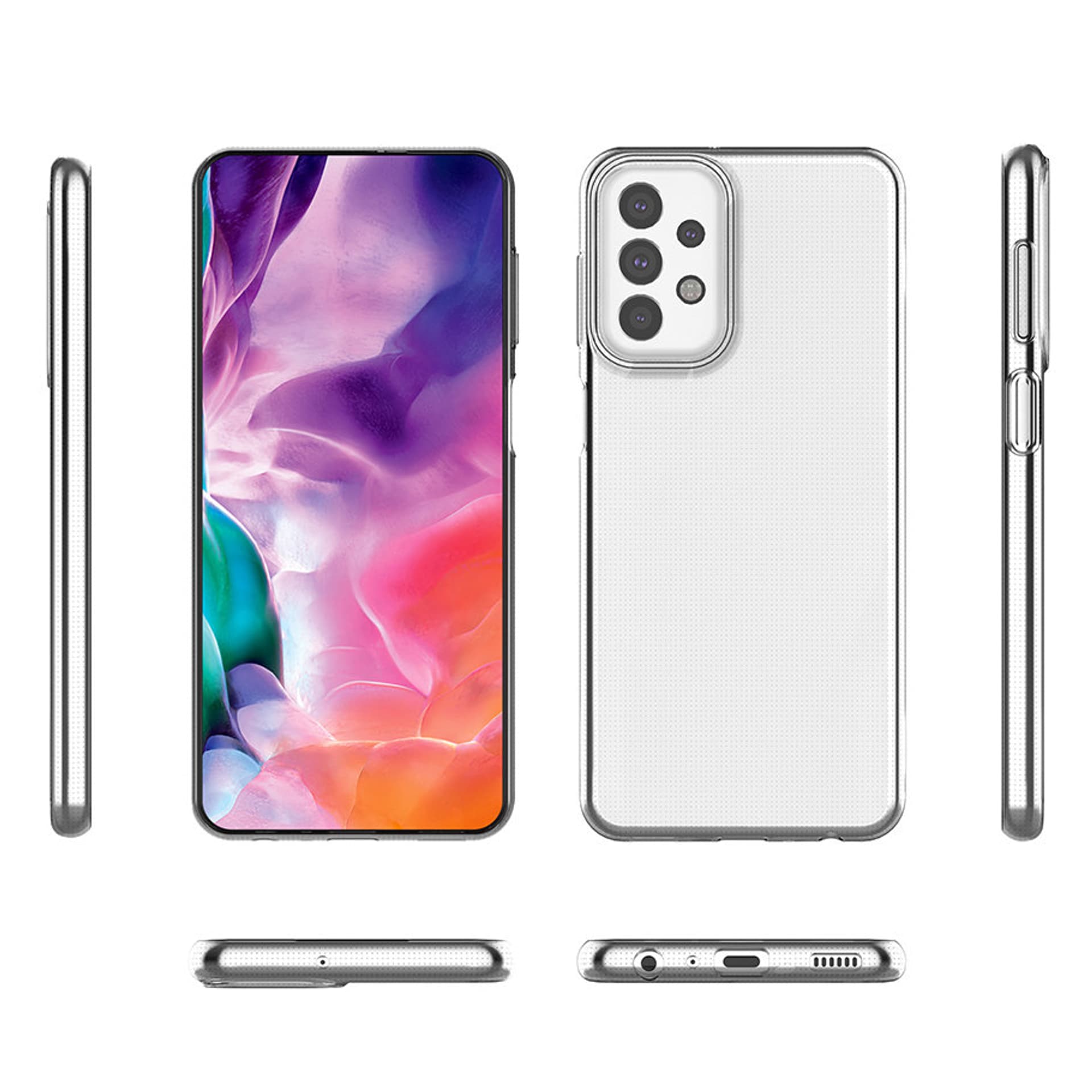 

Żelowy pokrowiec etui Ultra Clear 0.5mm Samsung Galaxy A23 5G przezroczysty