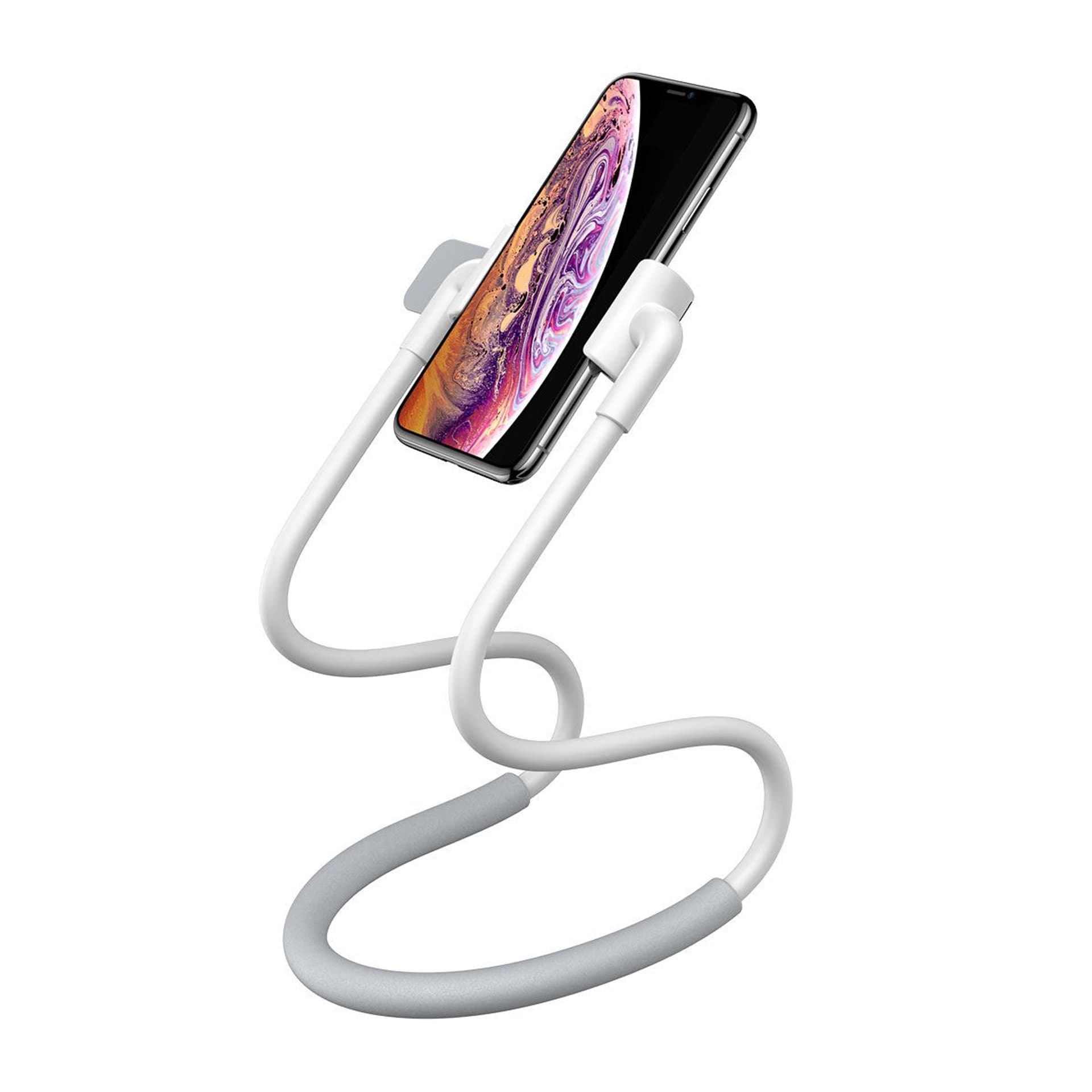 

Baseus uchwyt na telefon na szyję lazy bracket biały (SUJG-ALR02)
