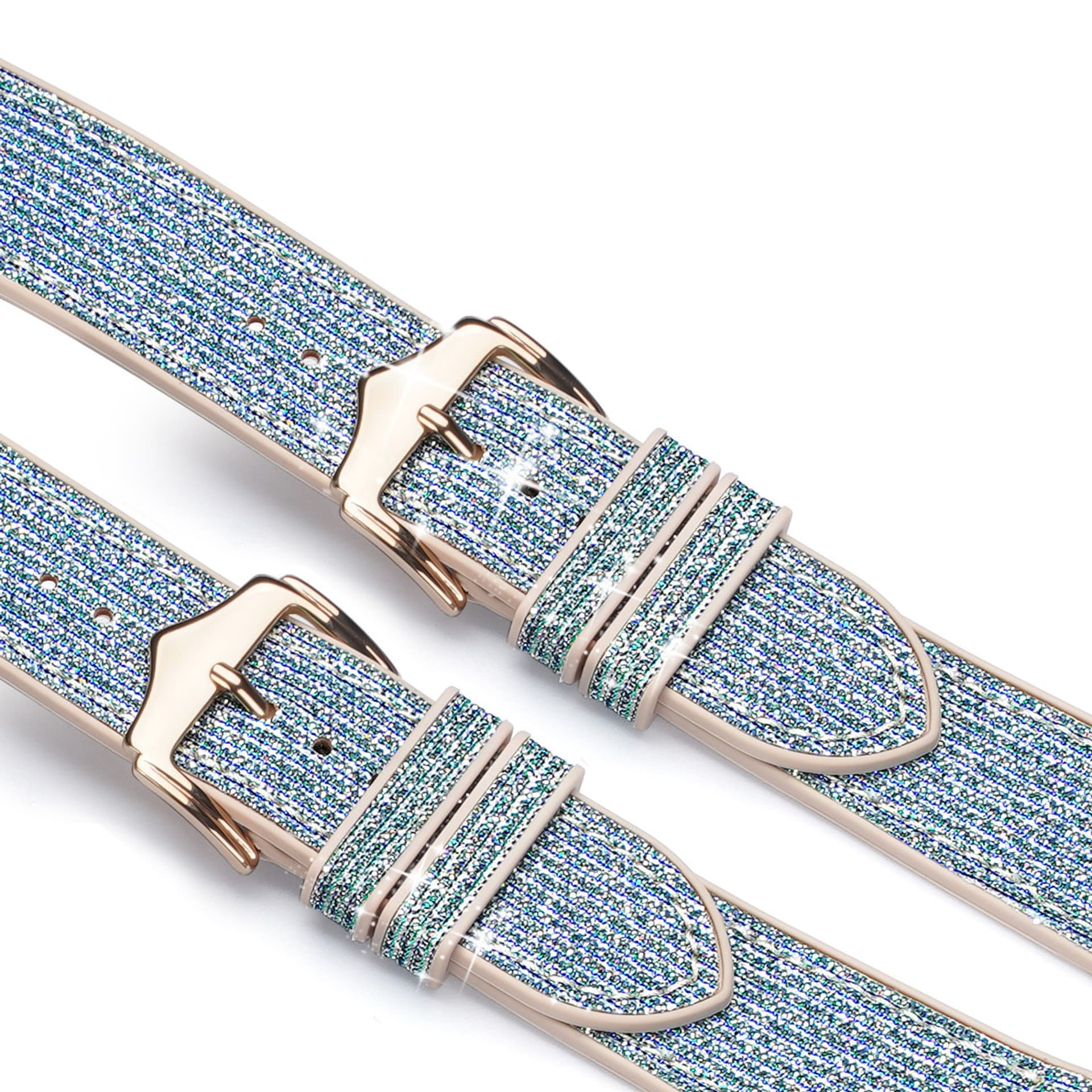 

Dux Ducis Strap pasek do Watch 7 / 6 / 5 / 4 / 3 / 2 / SE (45 / 44 / 42mm) opaska bransoleta bransoletka niebieski (Sparkle Version)