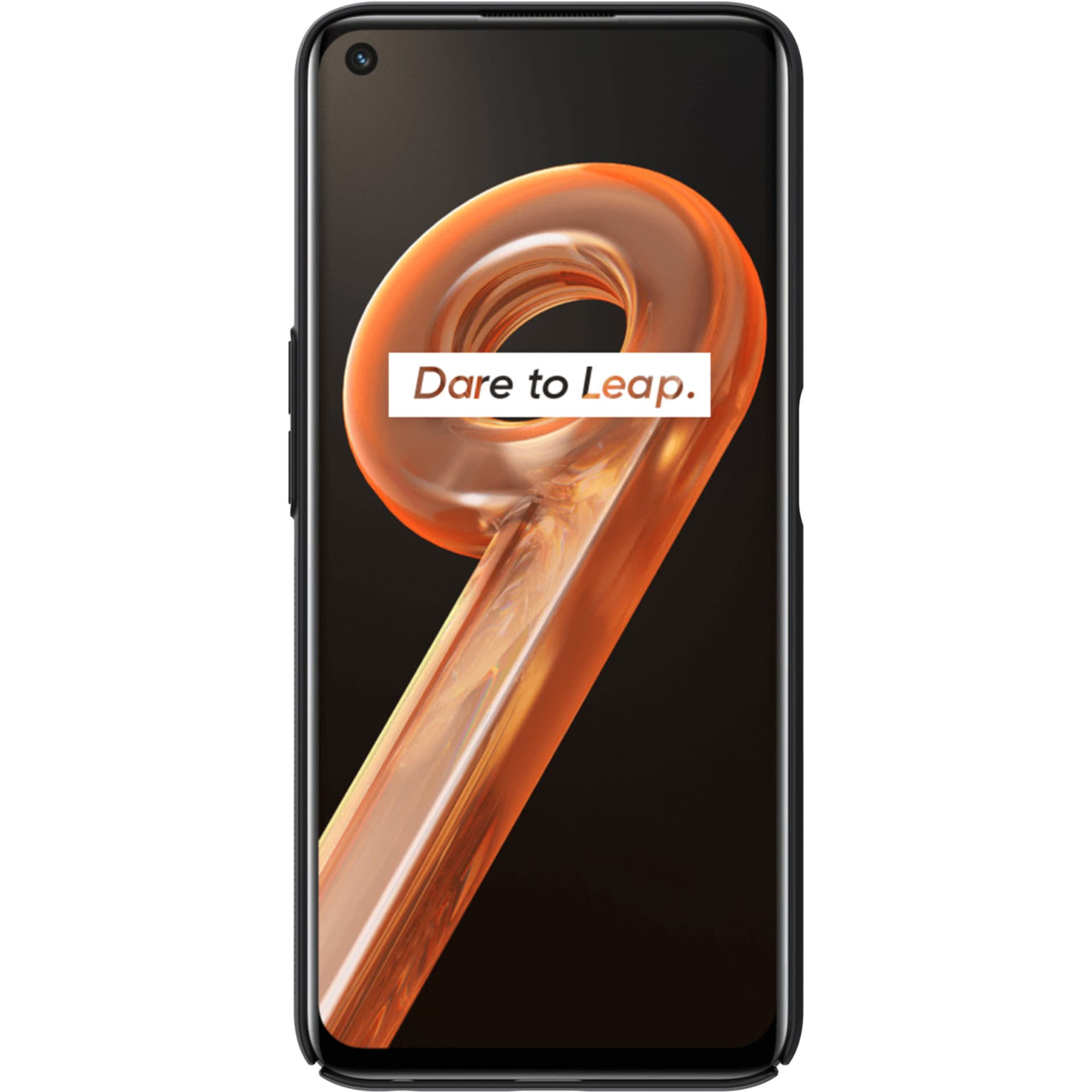 

Nillkin Super Frosted Shield wzmocnione etui pokrowiec + podstawka Realme 9i czarny