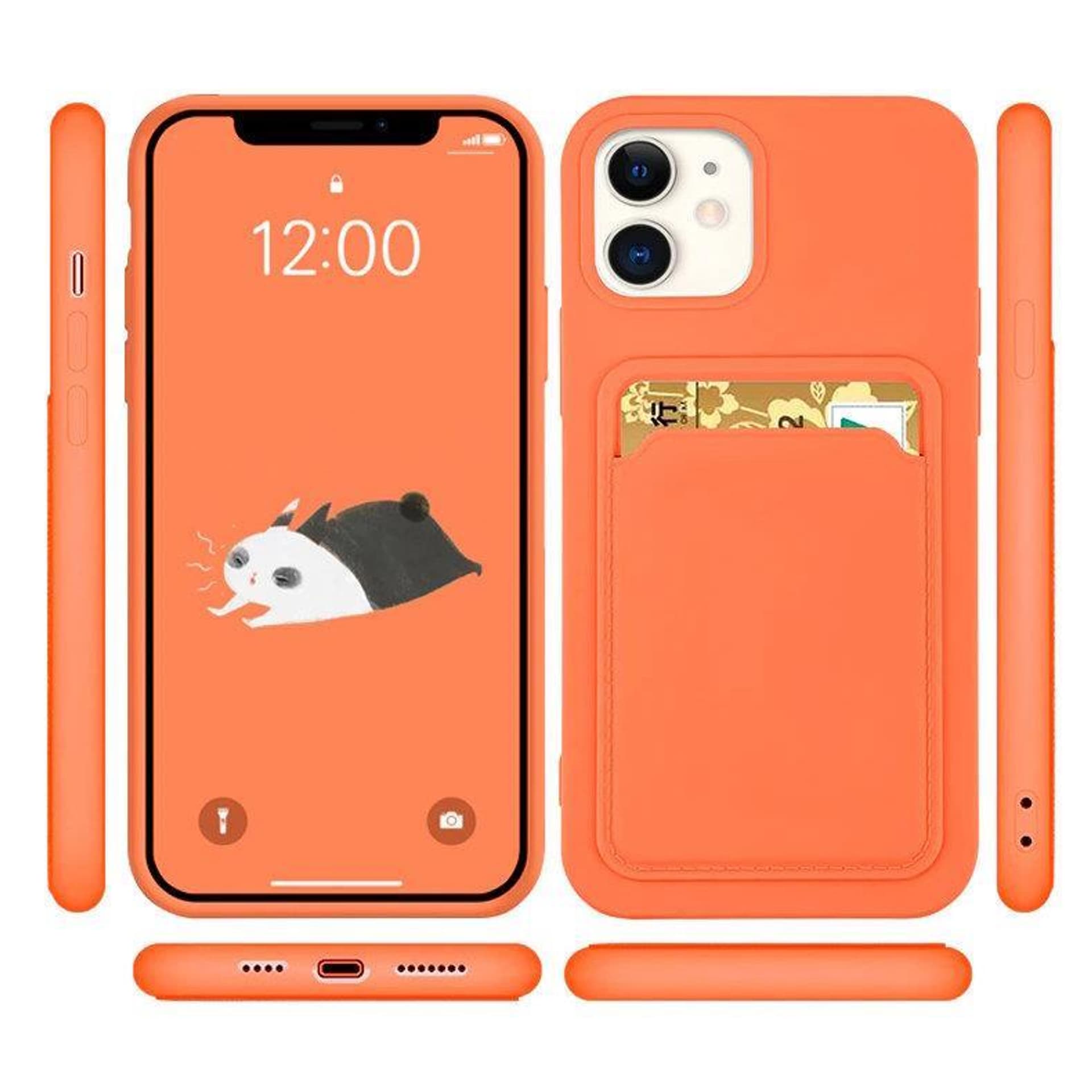 

Card Case silikonowe etui portfel z kieszonką na kartę dokumenty do Samsung Galaxy S22+ (S22 Plus) różowy, S22 plus) różow