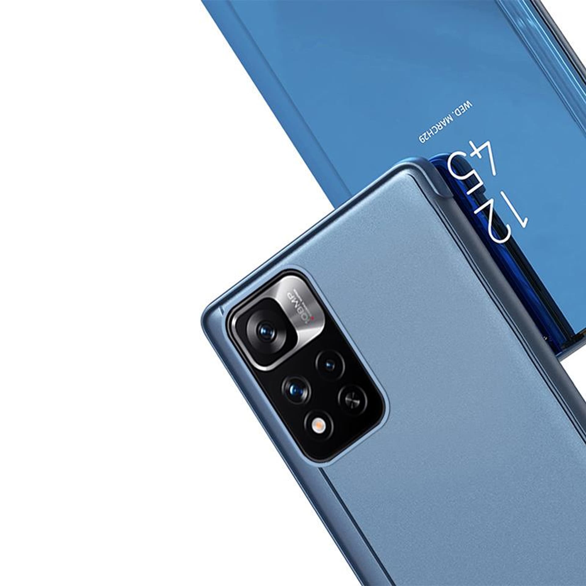 

Clear View Case futerał etui z klapką Xiaomi Redmi Note 11S / Note 11 czarny