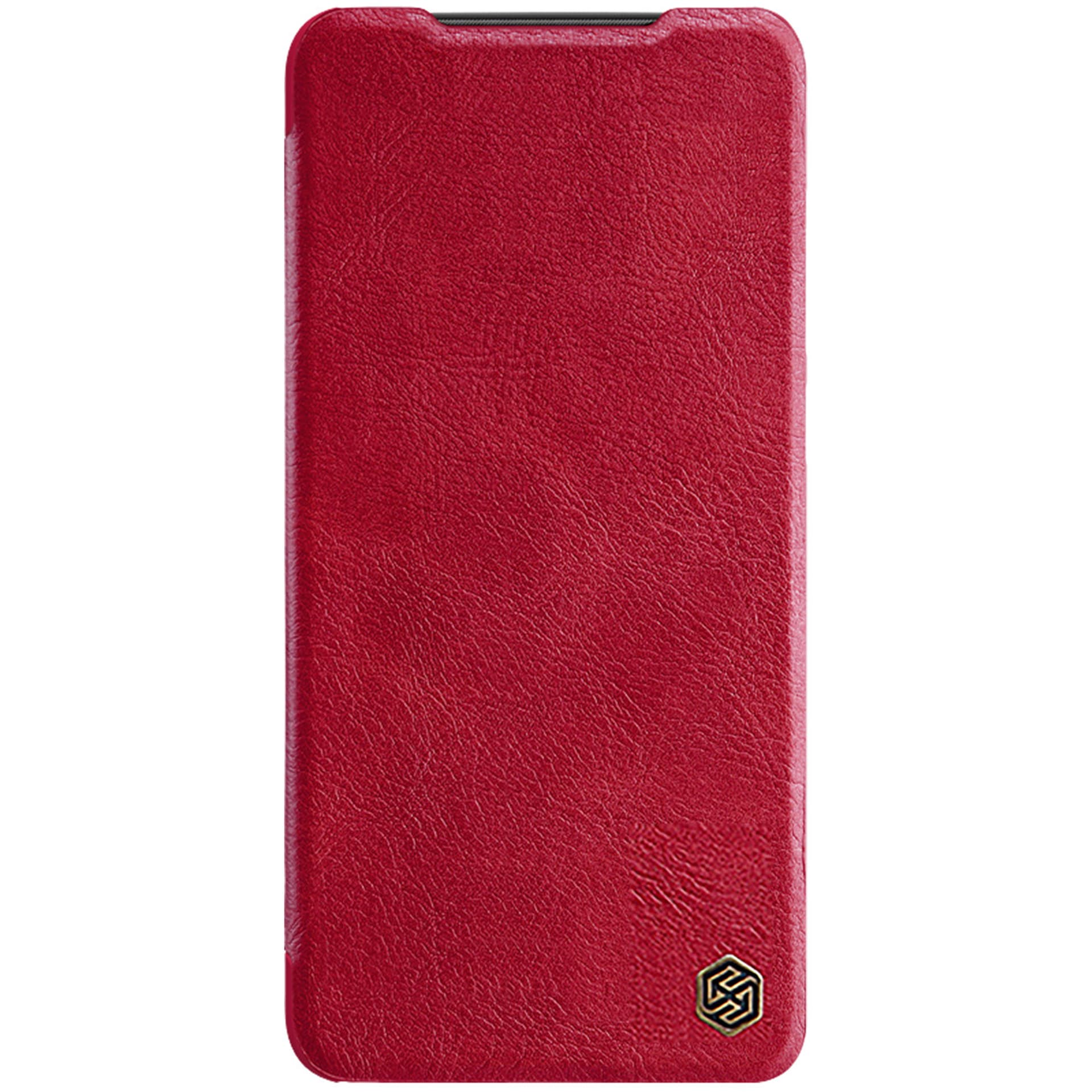 

Nillkin Qin skórzana kabura etui Xiaomi Redmi Note 11S / Note 11 czerwony