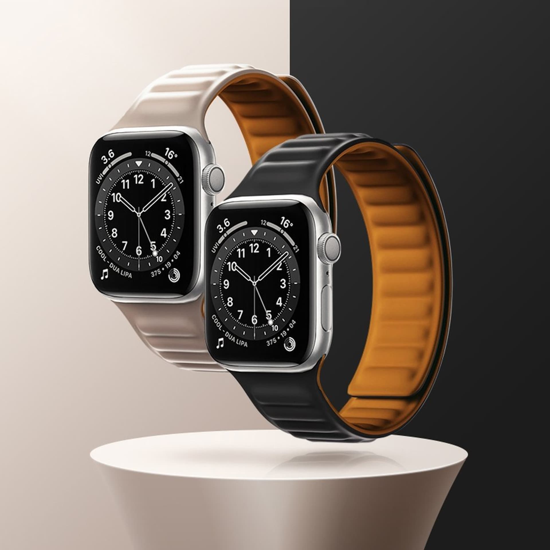 

Magnetic Strap pasek do Watch 7/8 45mm magnetyczna opaska bransoleta bransoletka niebieski