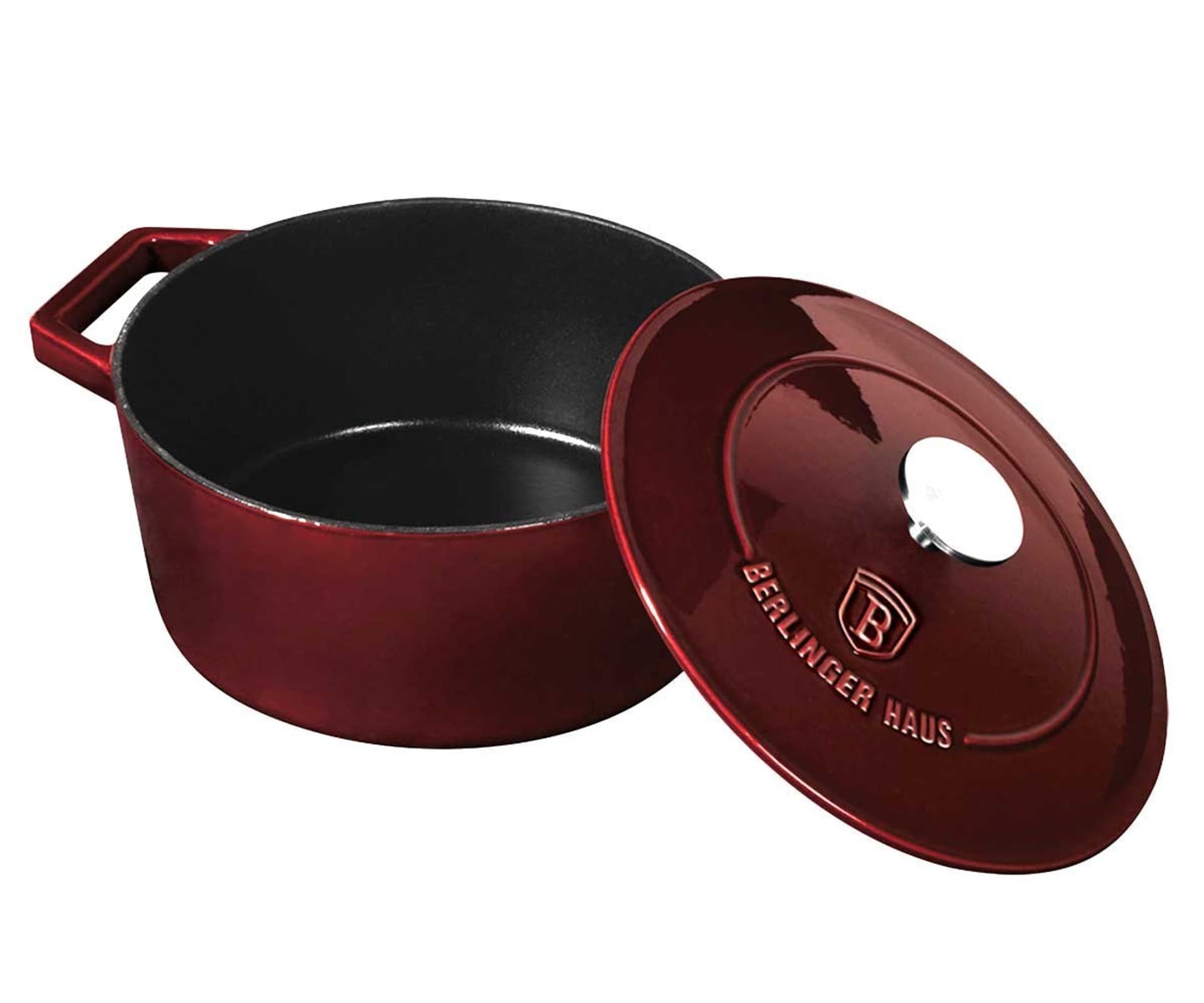 

EMALIOWANY GARNEK ŻELIWNY 24cm BERLINGER HAUS BH-6497