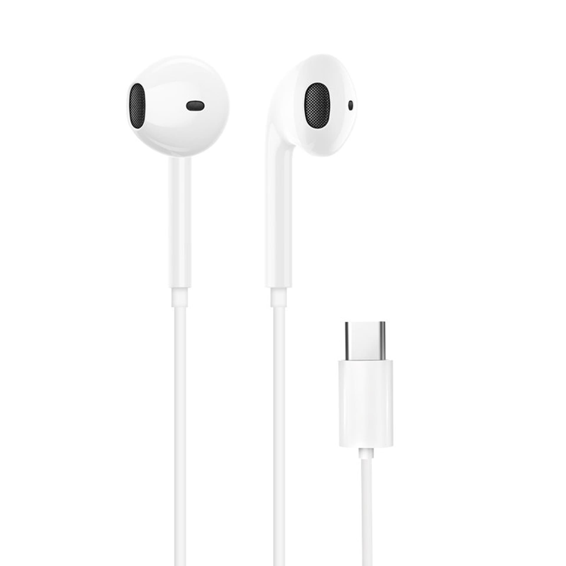 

Dudao słuchawki douszne ze złączem USB Typu C biały (X3C)