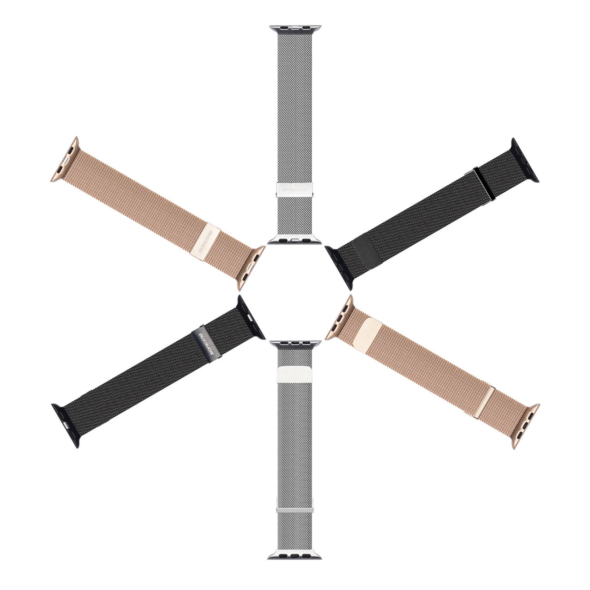 

Dux Ducis Magnetic Strap pasek do Watch 8 / 7 / 6 / 5 / 4 / 3 / 2 / SE (38 / 40 / 41 mm) magnetyczna opaska czarny (Milanese Version)