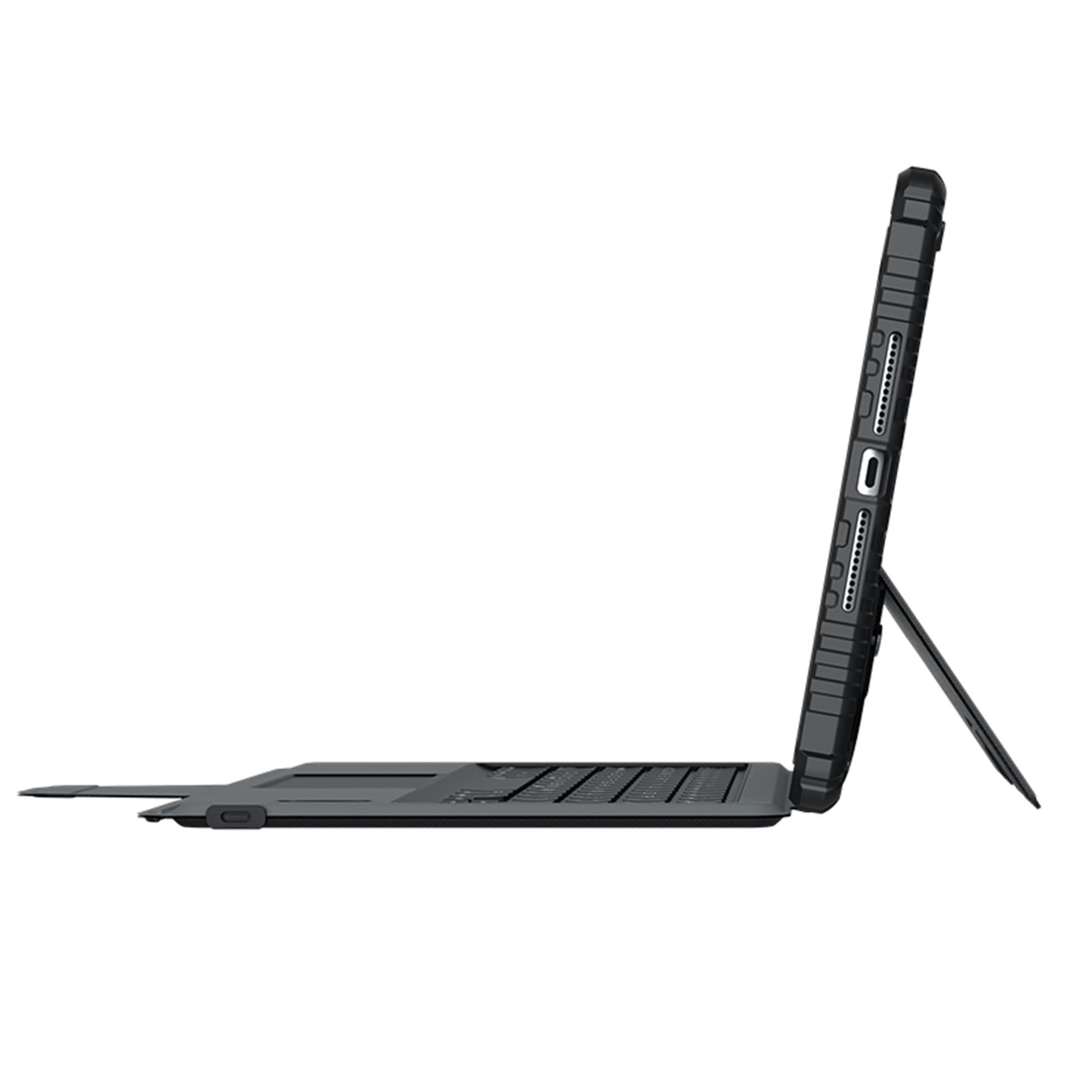 

Nillkin Keyboard Armor Case pancerne etui do iPad 10.2'' 2021 / 2020 / 2019 klawiatura Bluetooth czarny
