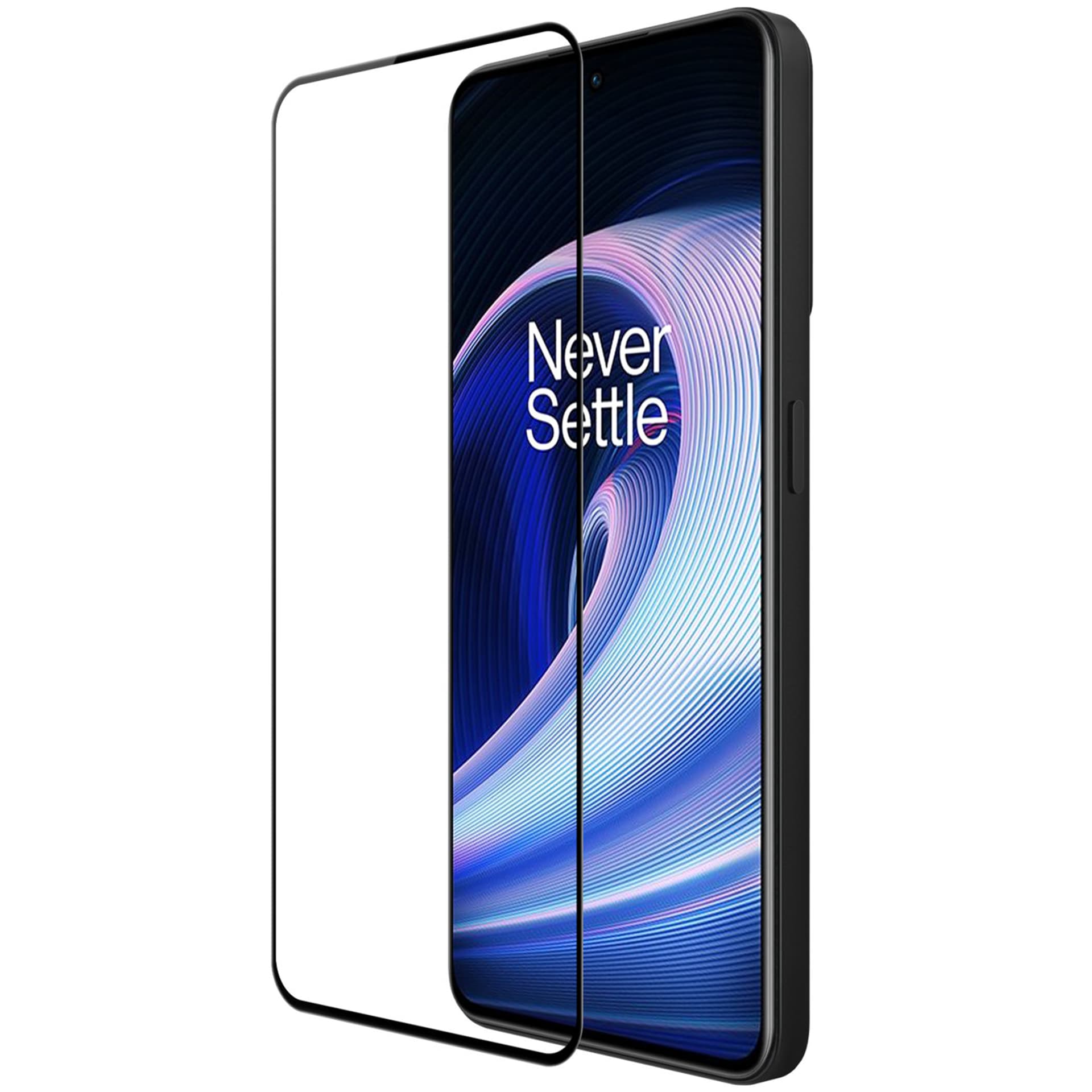 

Nillkin CP+PRO ultracienkie szkło hartowane na cały ekran z ramką 0,2 mm 9H OnePlus Ace czarny