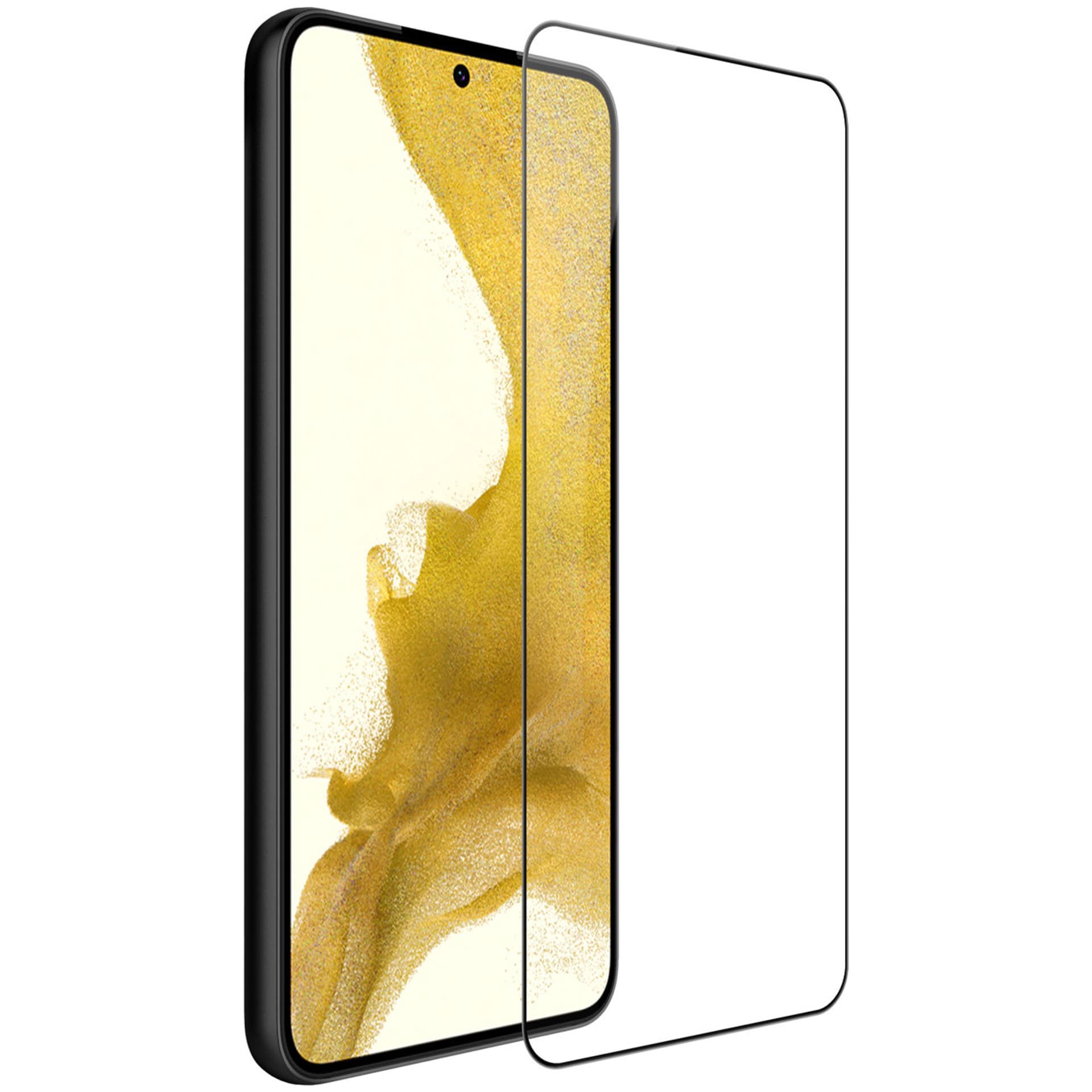 

Nillkin CP+PRO ultracienkie szkło hartowane na cały ekran z ramką 0,2 mm 9H Samsung Galaxy S22+ (S22 Plus) czarny, S22 plus) czarn