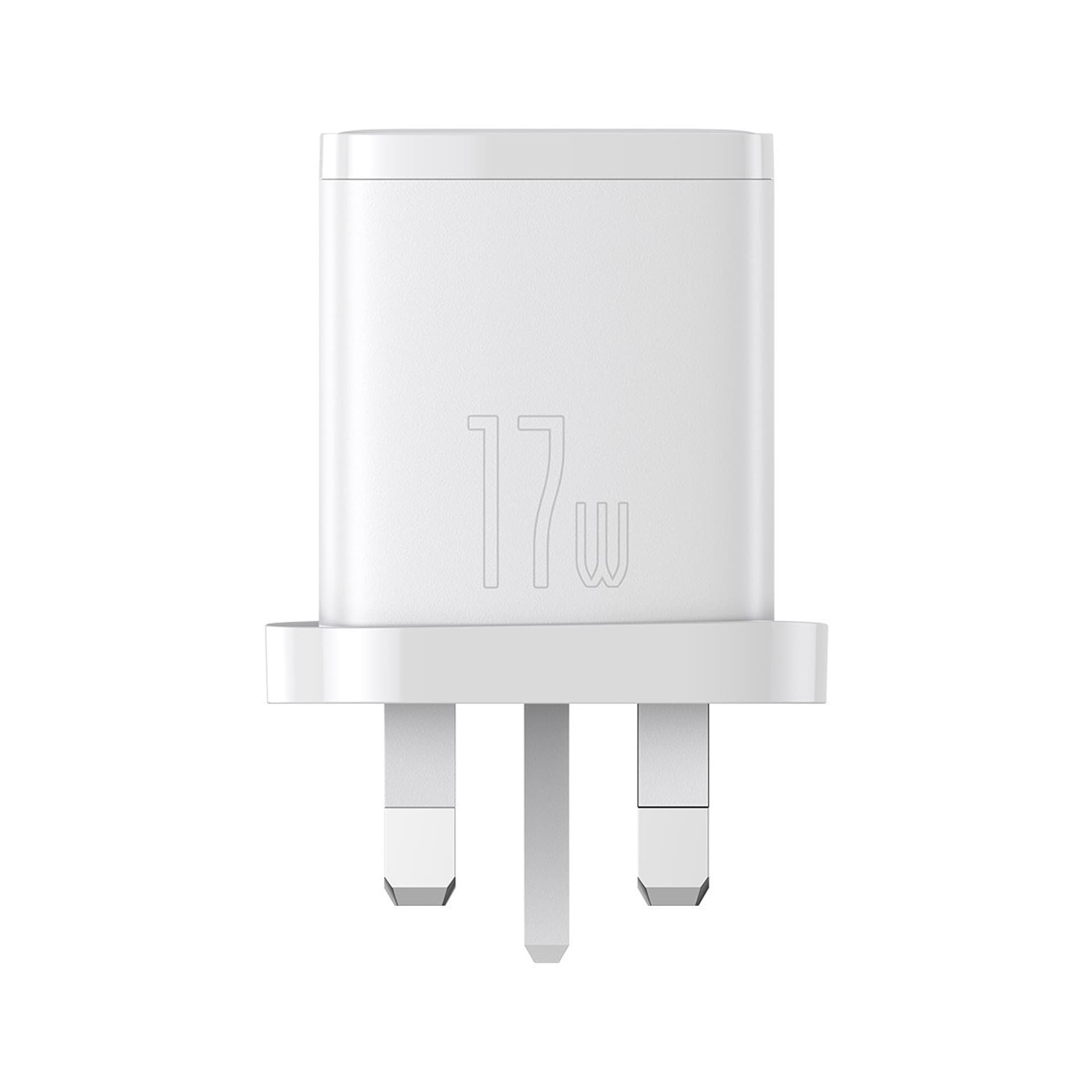 

Baseus Compact ładowarka sieciowa 3x USB 17W wtyczka UK biały (CCXJ020302)