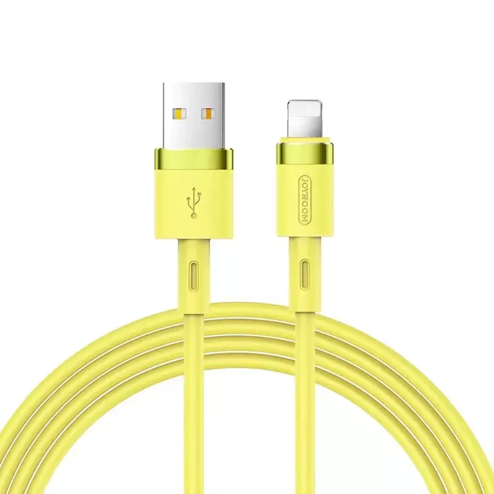 

Joyroom kabel USB - Lightning 2,4A 1,2 m S-1224N2 Yellow