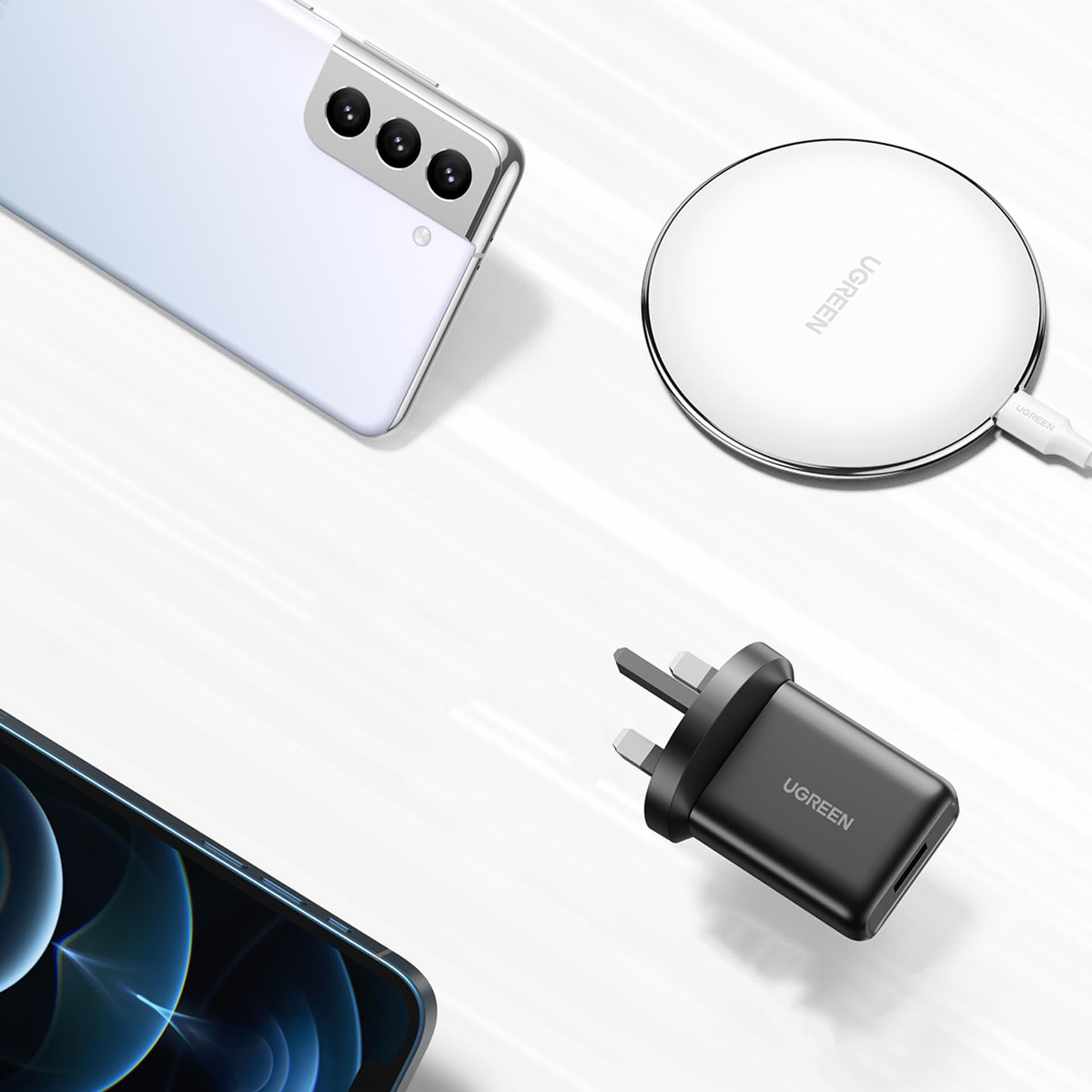 

Ugreen ładowarka sieciowa UK (Wielka Brytania) USB-A QC3.0 18W czarna (CD122)